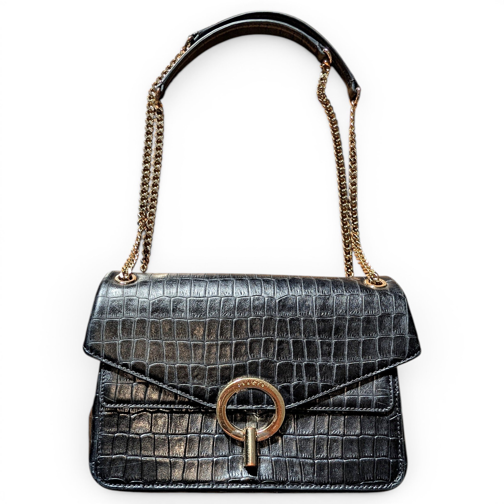 Yza leather handbag