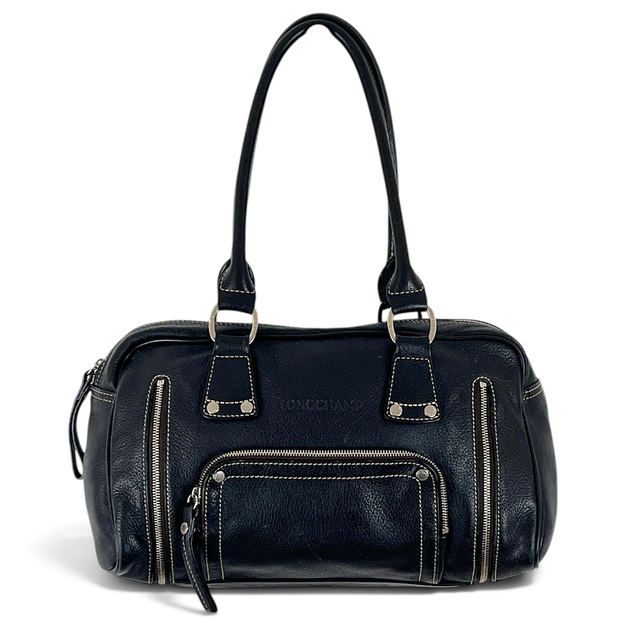 Leather handbag