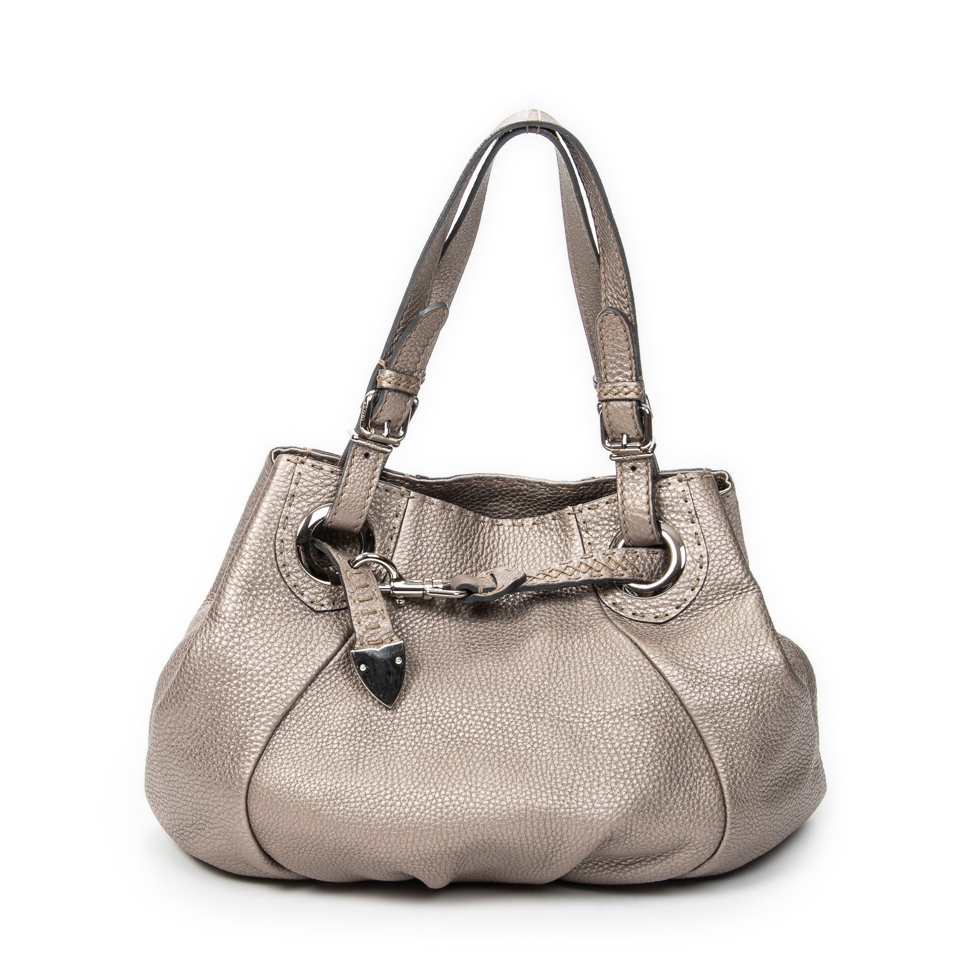 Logo Shopper Tote leather handbag