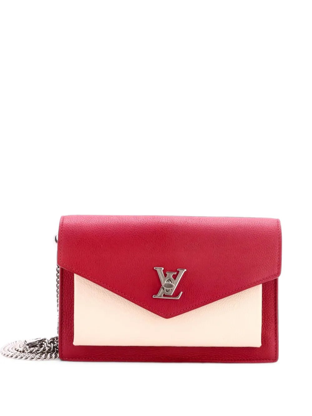 Mylockme Chain Pochette Leather clutch bag