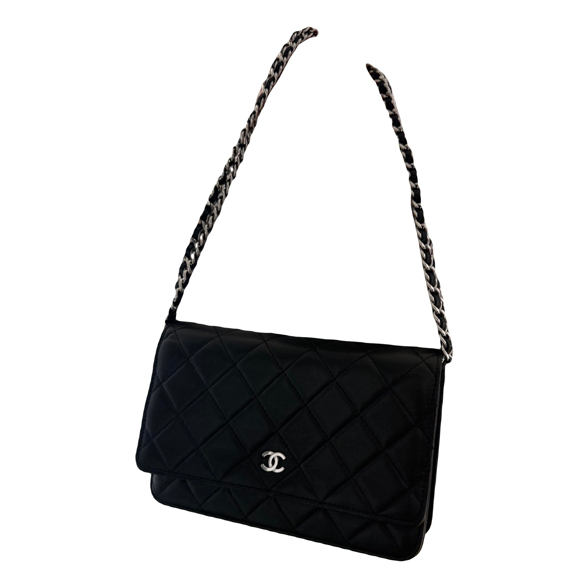 Wallet On Chain Timeless/Classique leather handbag