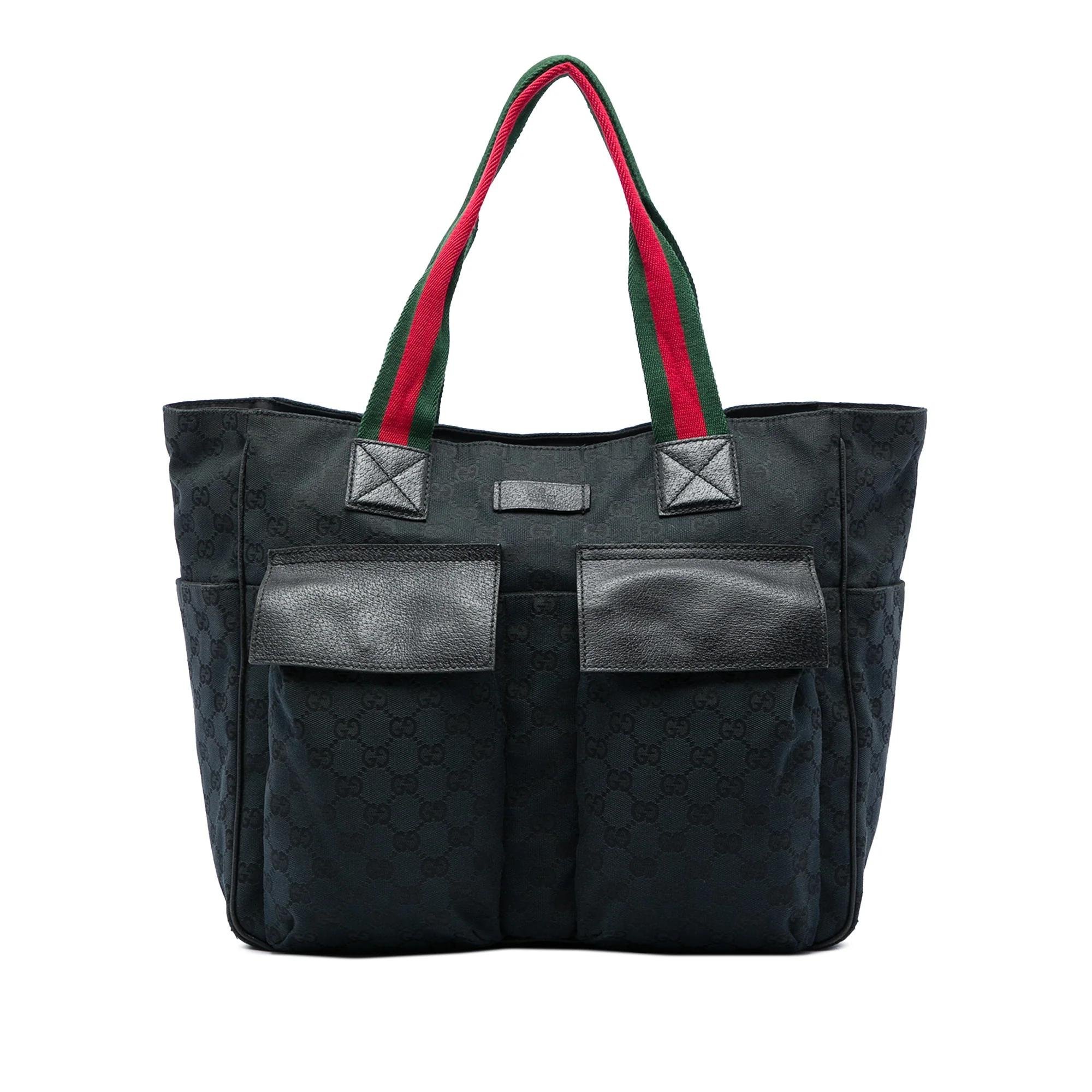 Gucci B leather tote