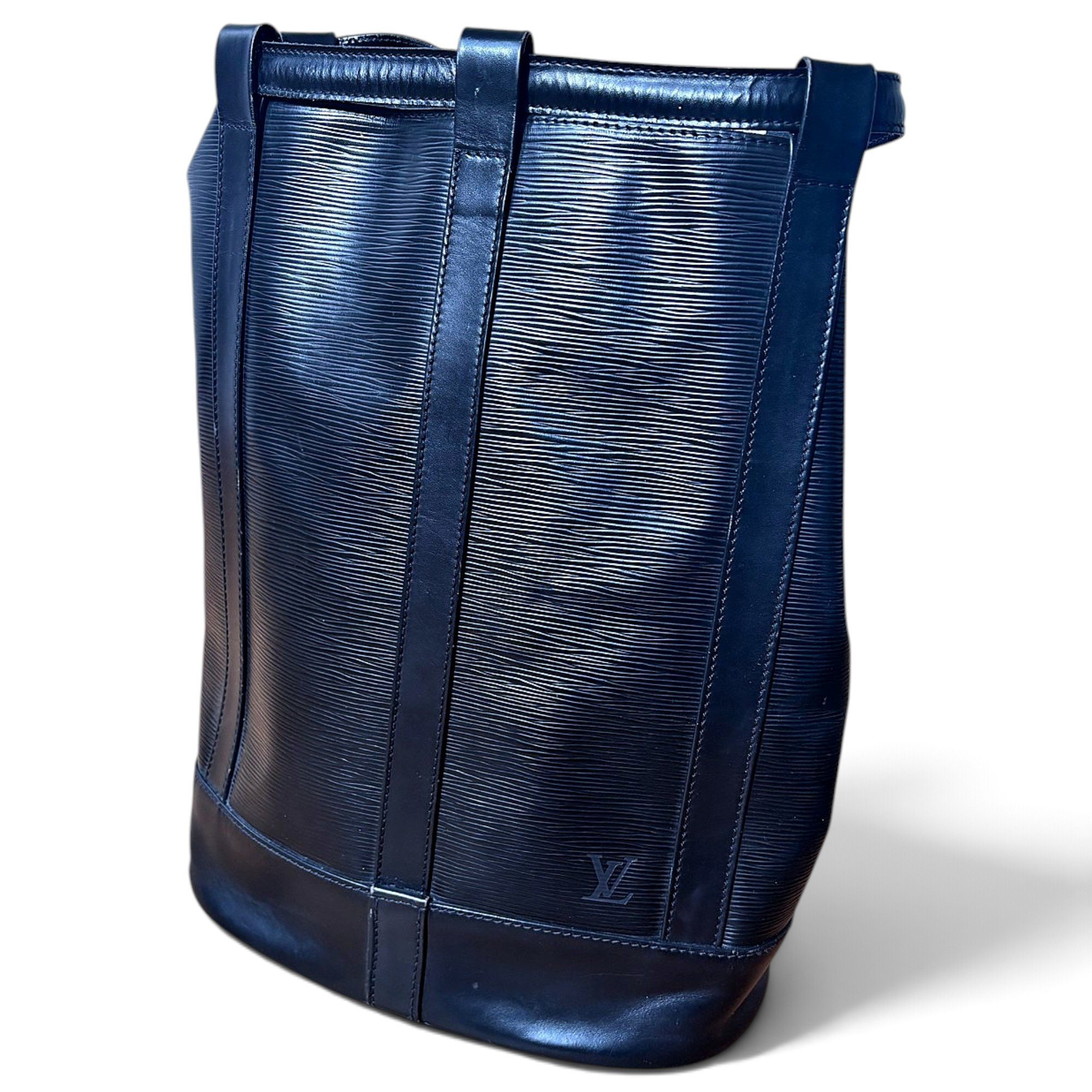 Randonnée leather backpack