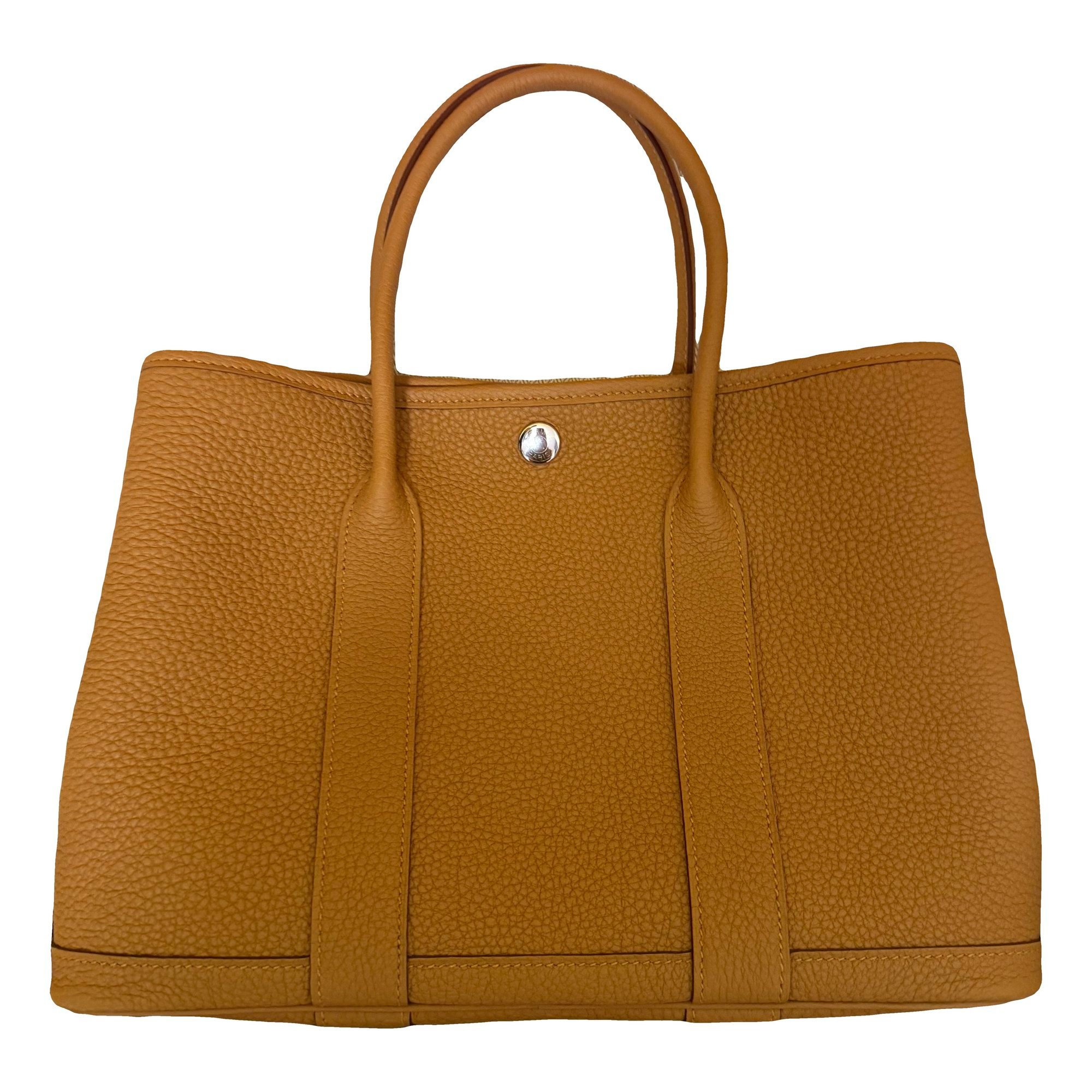 Garden Party leather handbag