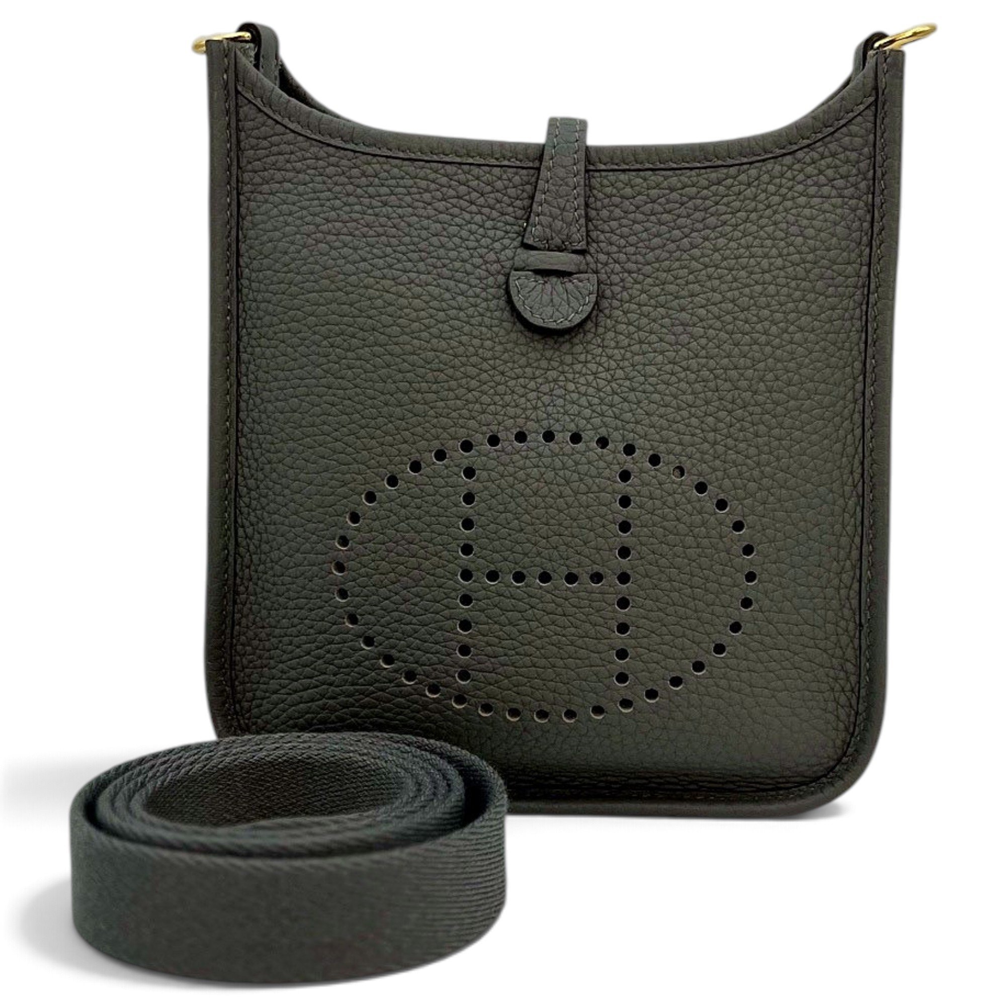 Mini Evelyne leather handbag