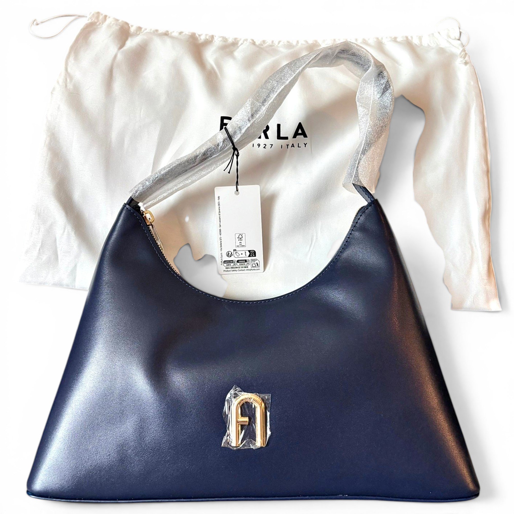 Leather handbag