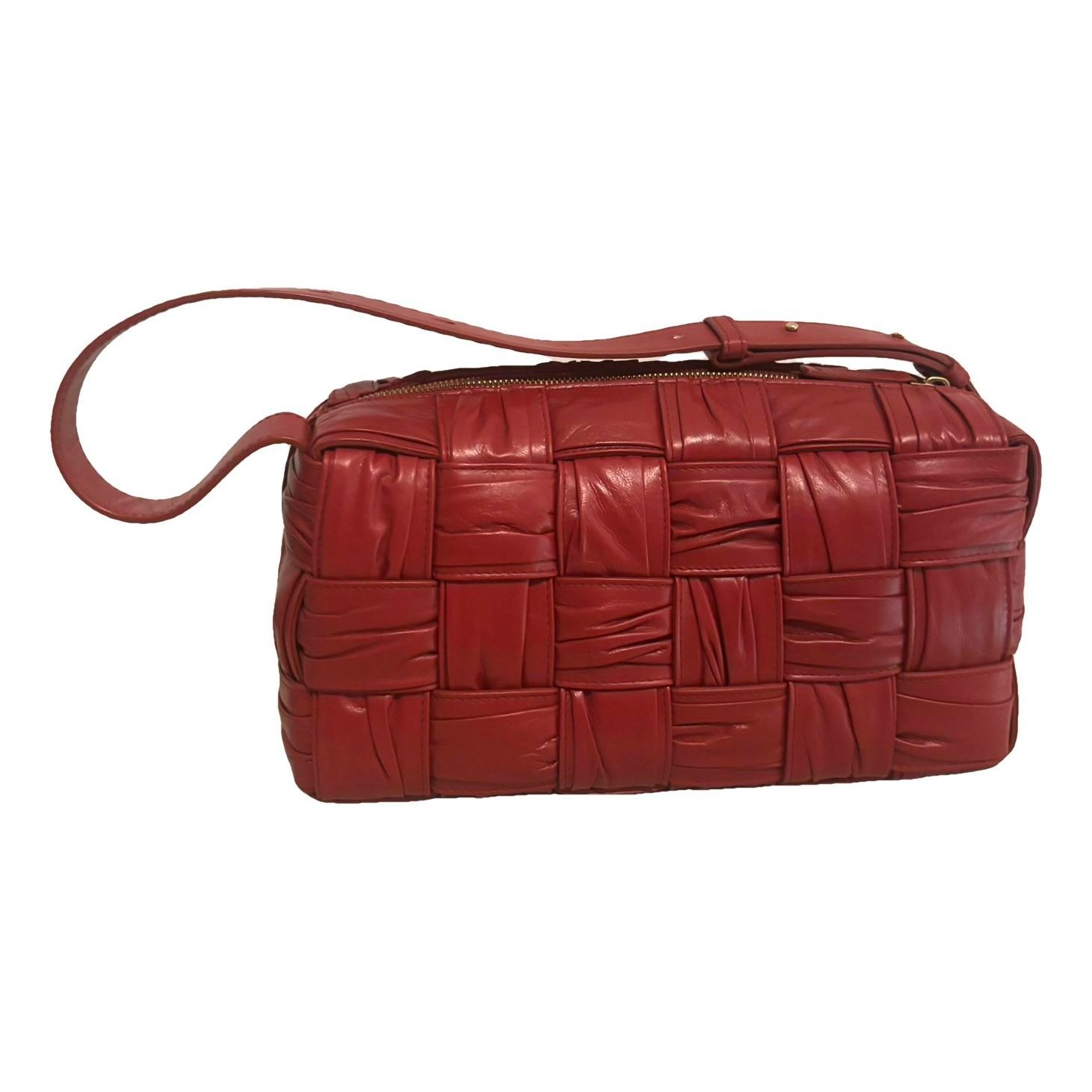 Brick Cassette leather handbag