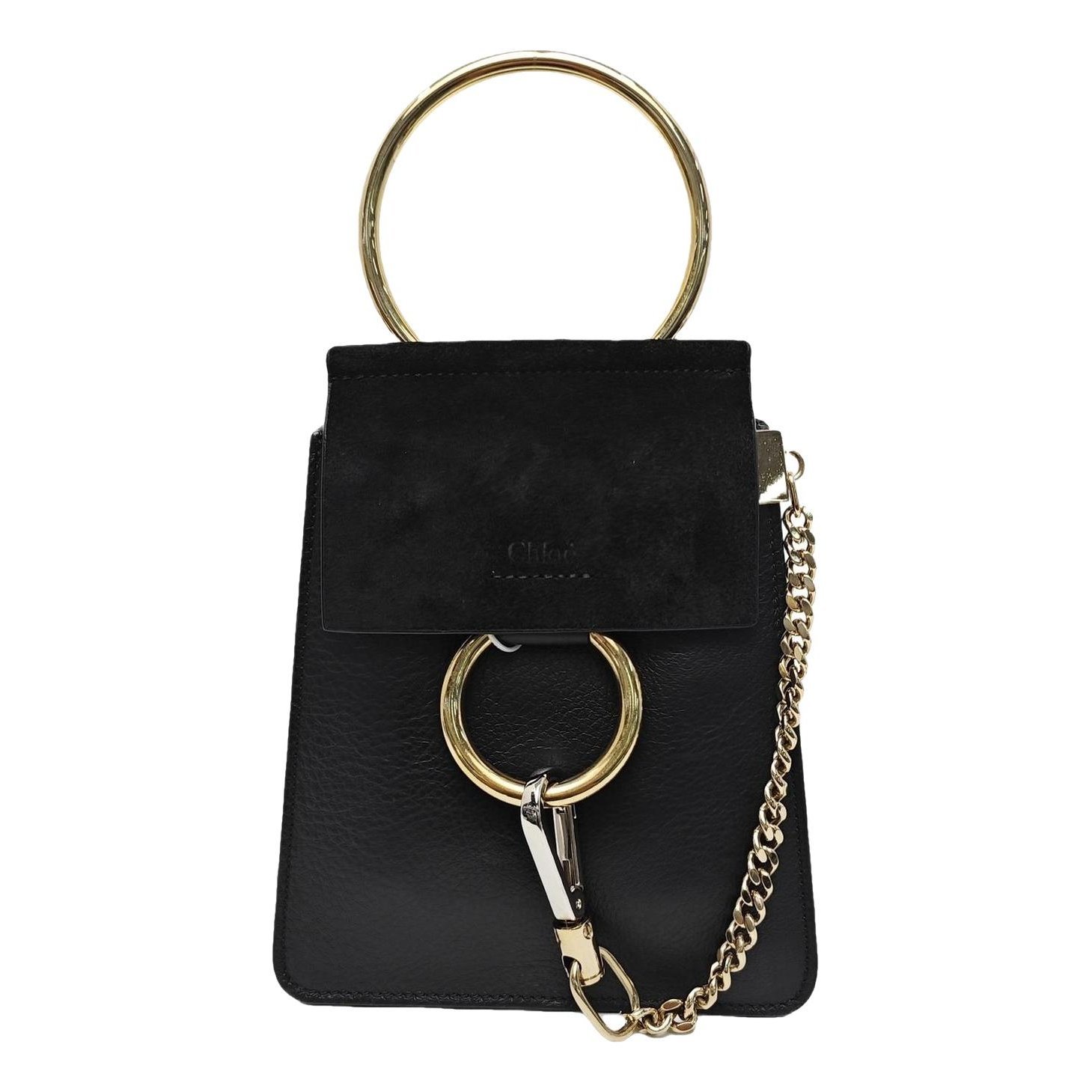 Faye leather handbag