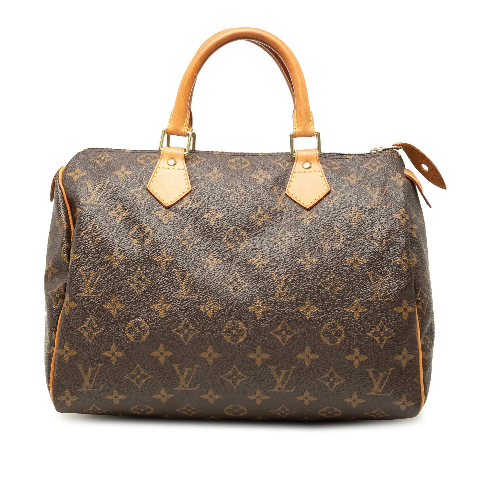 Speedy leather bag