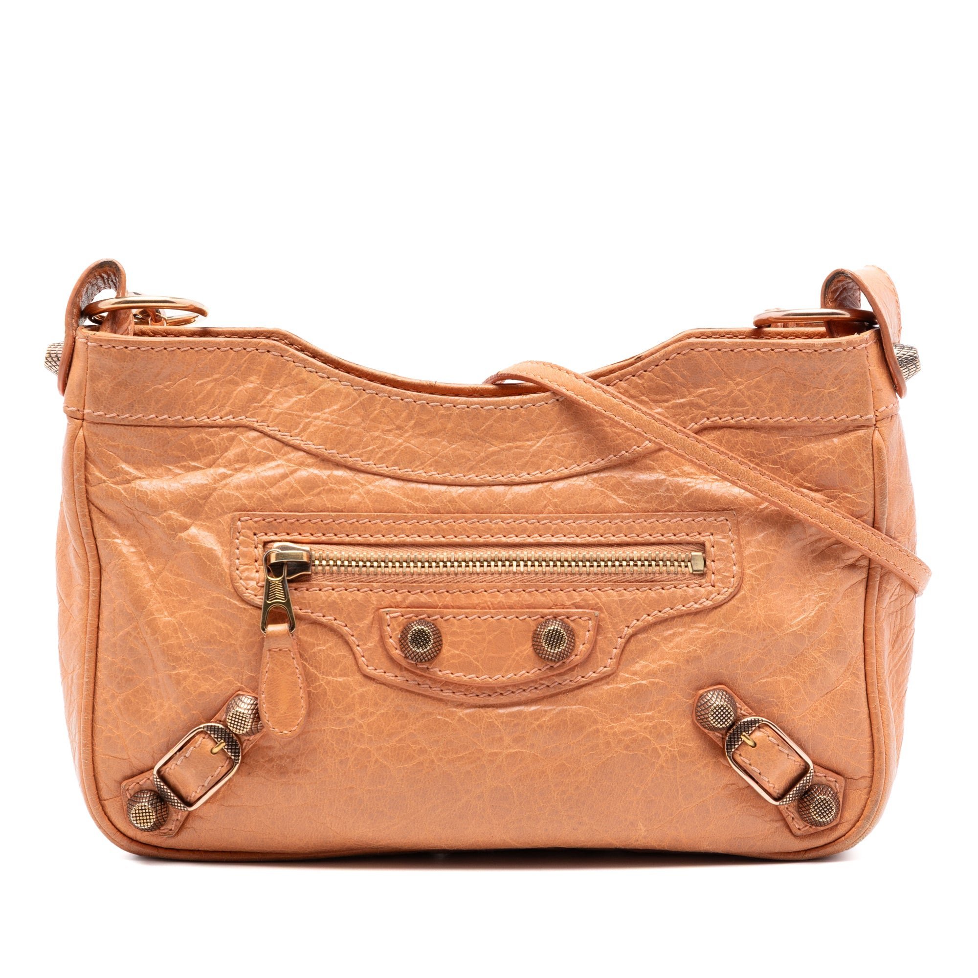 Leather crossbody bag