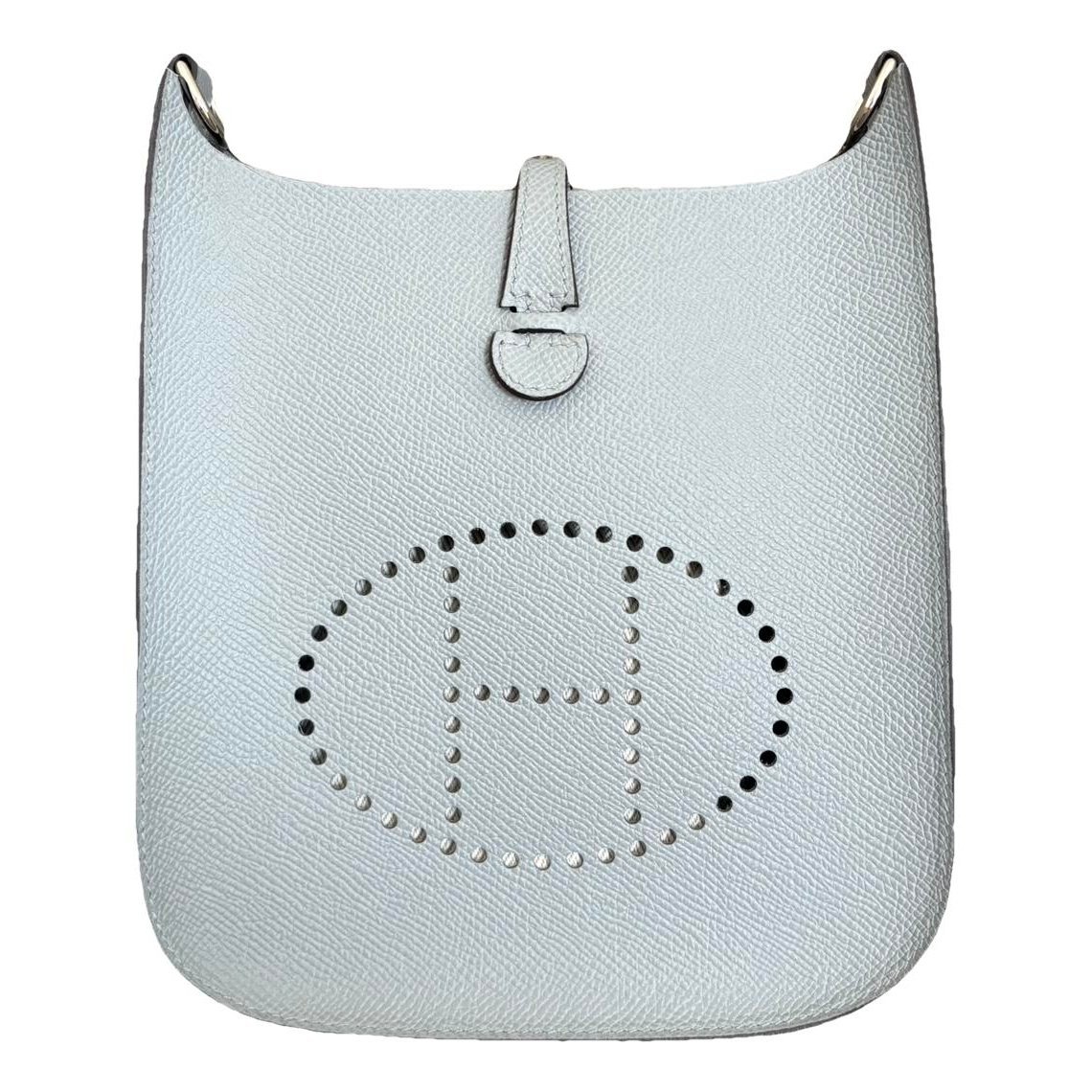 Hermes Mini Evelyne leather crossbody bag