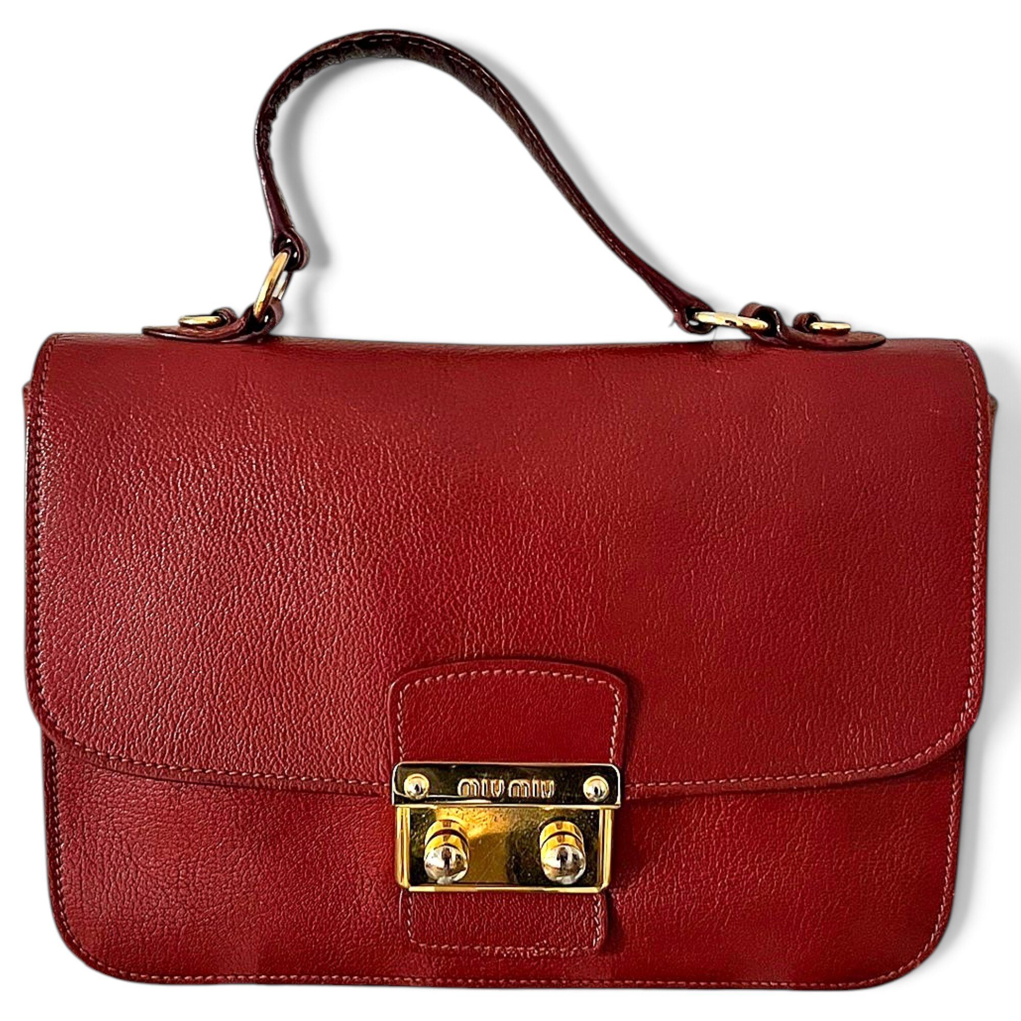 Leather handbag