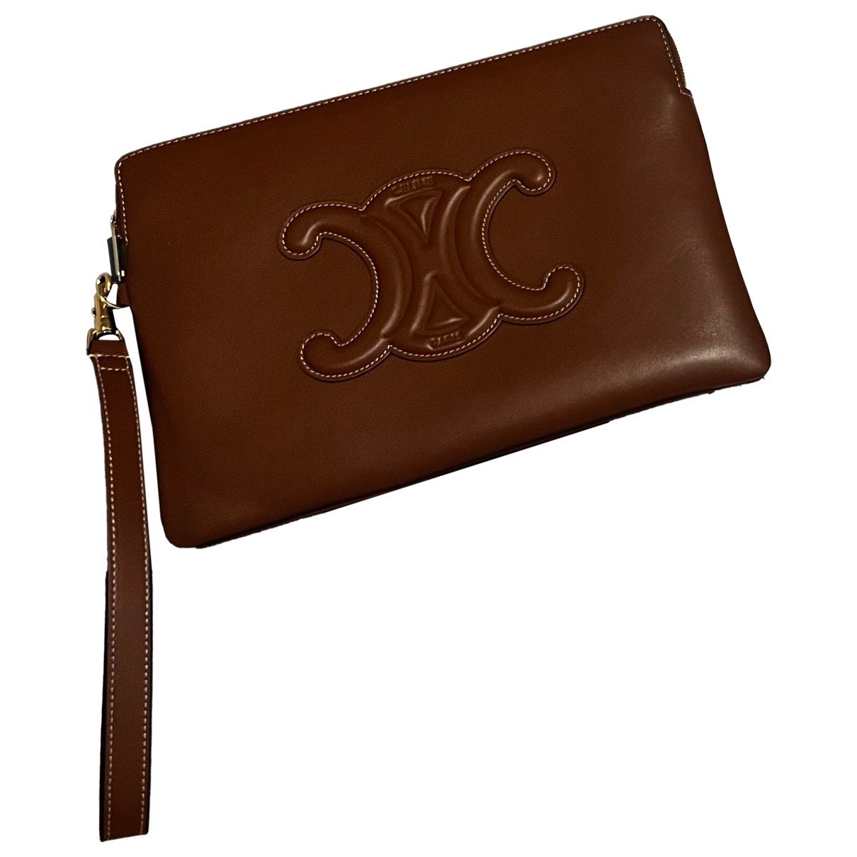 Triomphe leather bag
