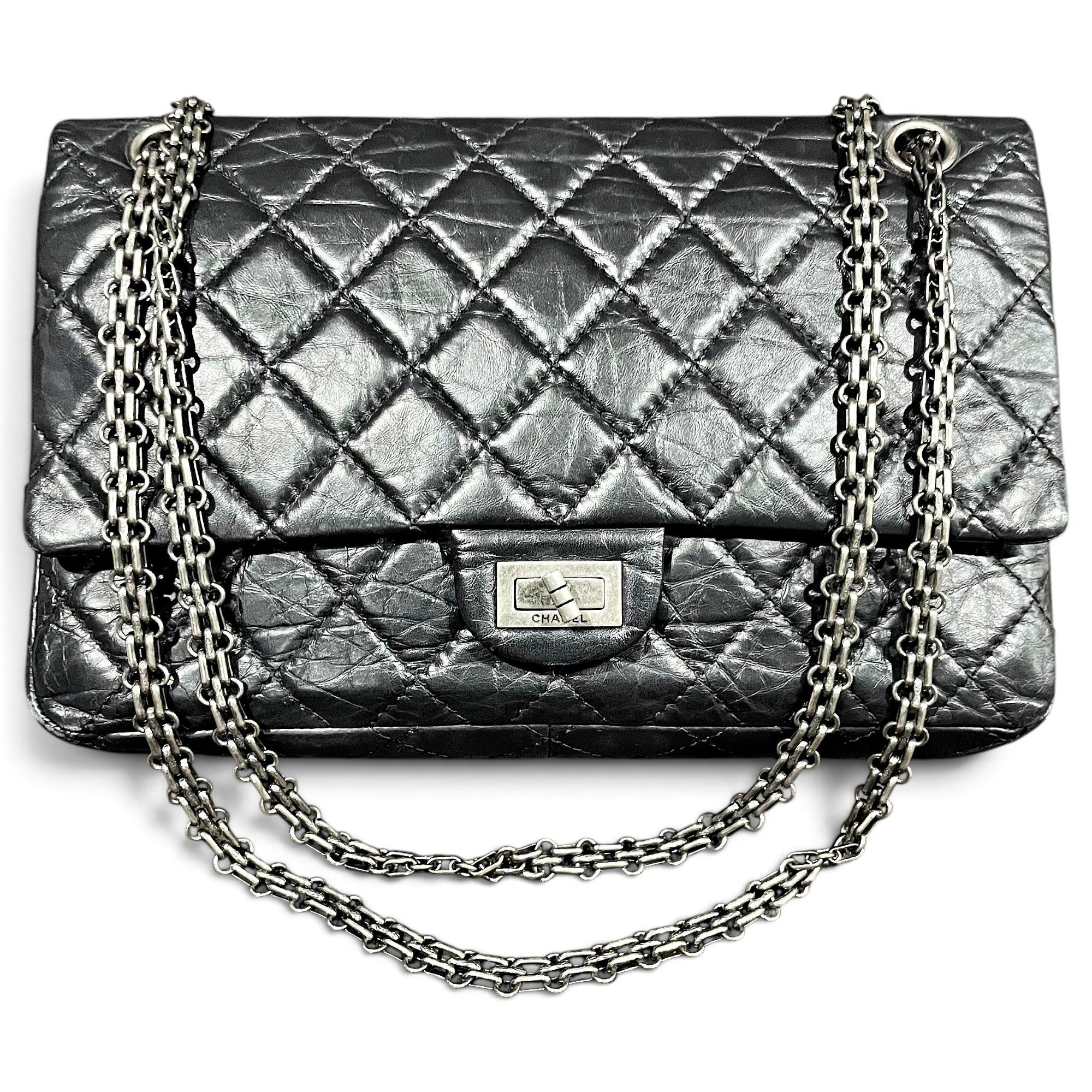 2.55 leather handbag