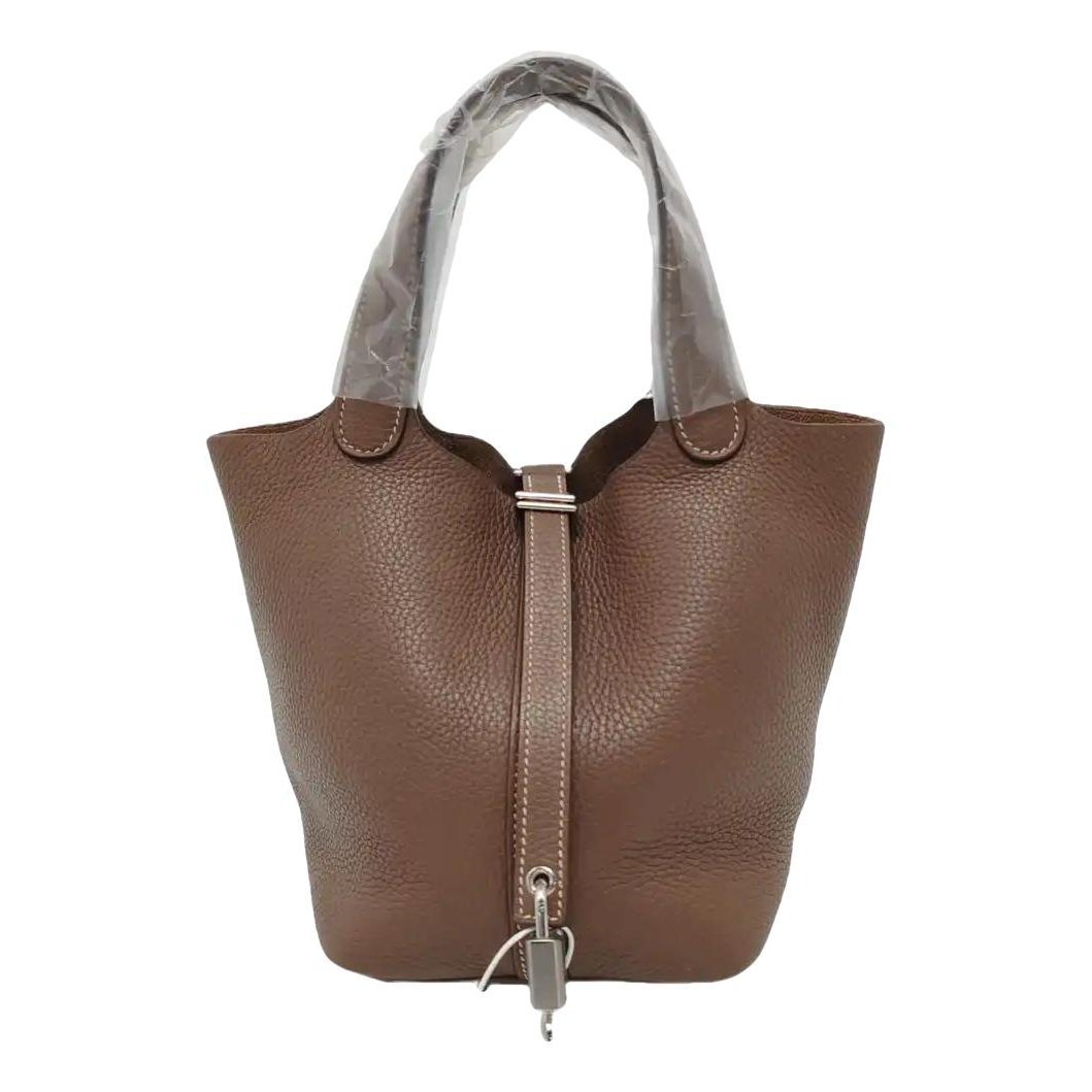 Leather handbag