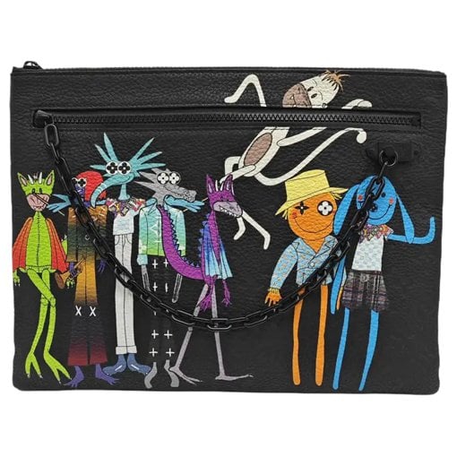 Leather handbag