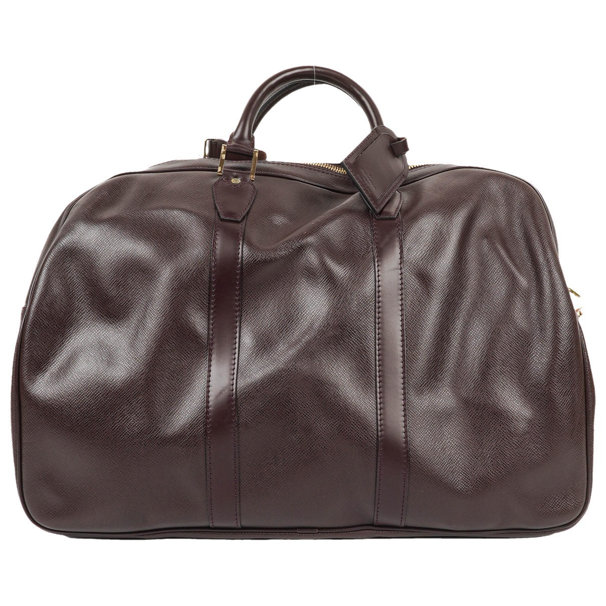 Keepall leather travel bag