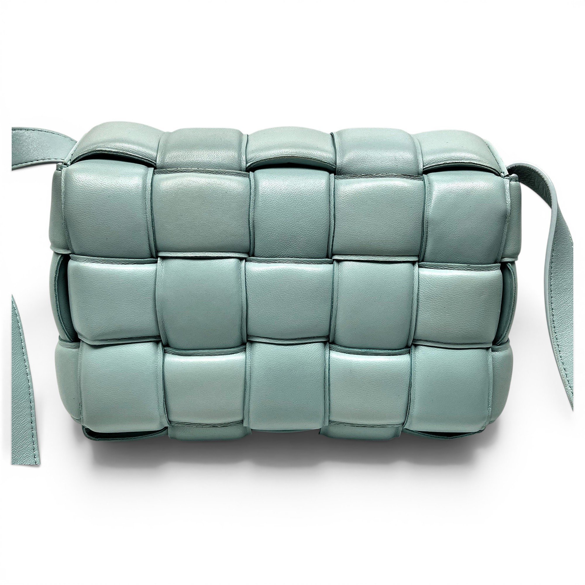 Cassette Padded leather handbag