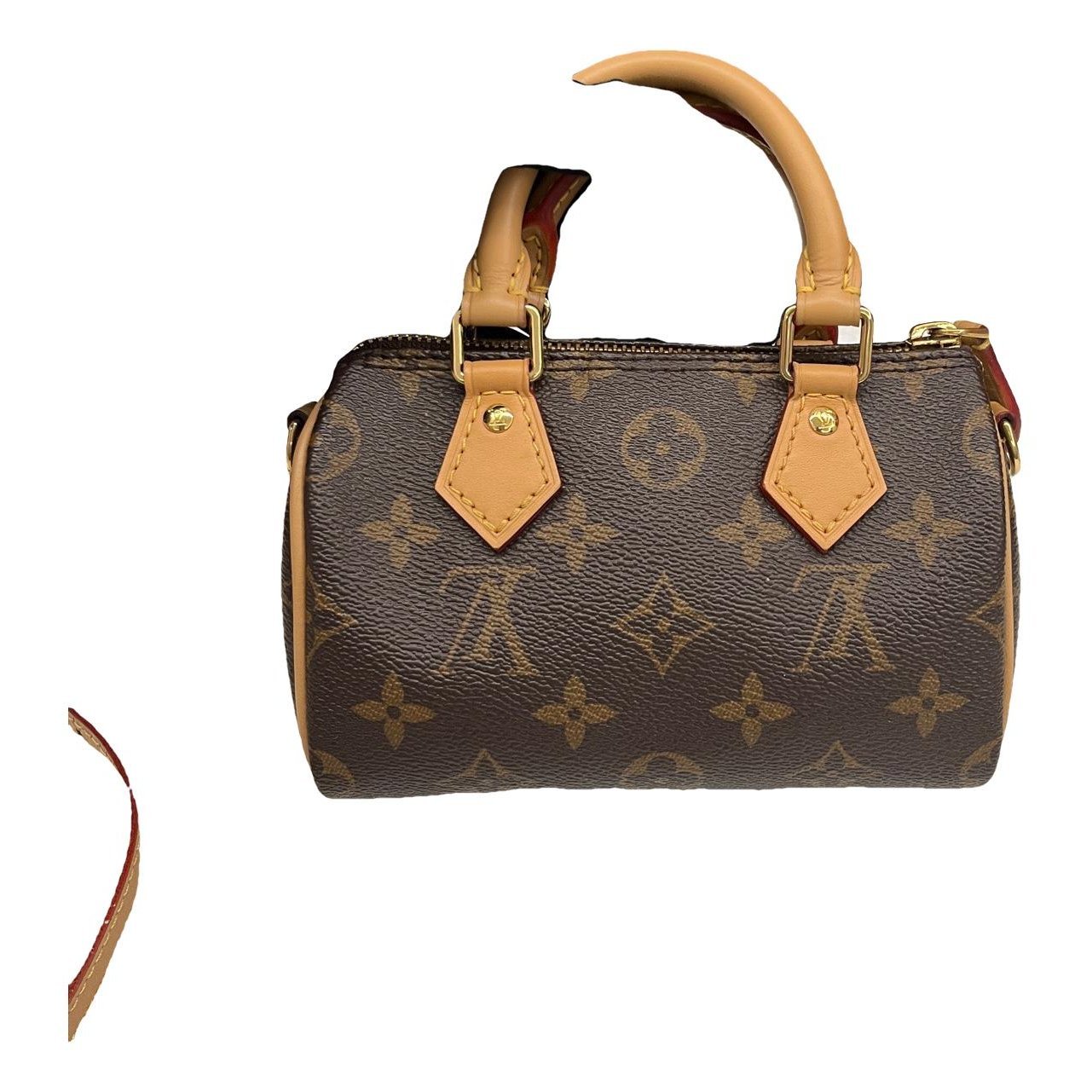 Louis Vuitton Nano Speedy / Mini HL leather handbag