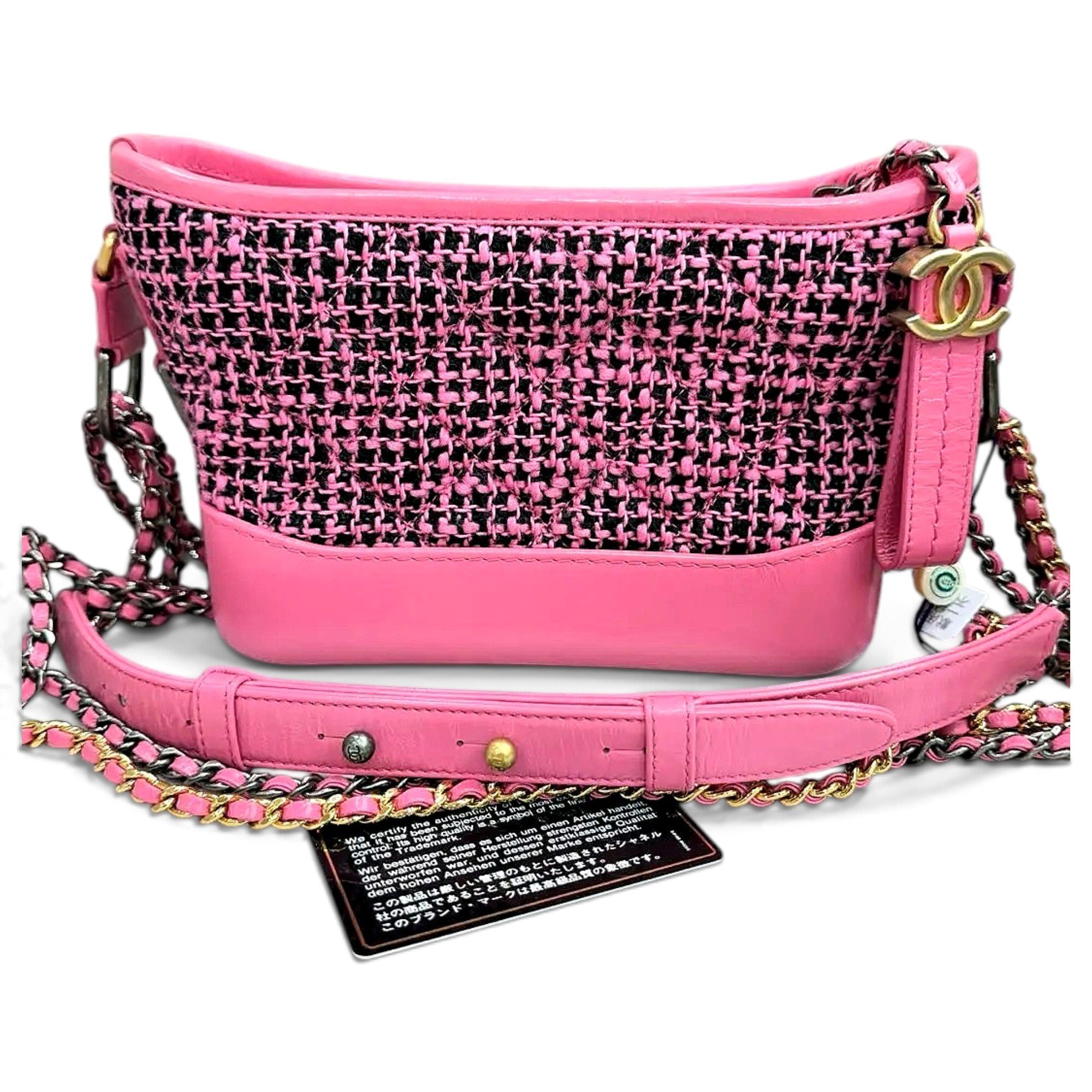 Gabrielle tweed crossbody bag