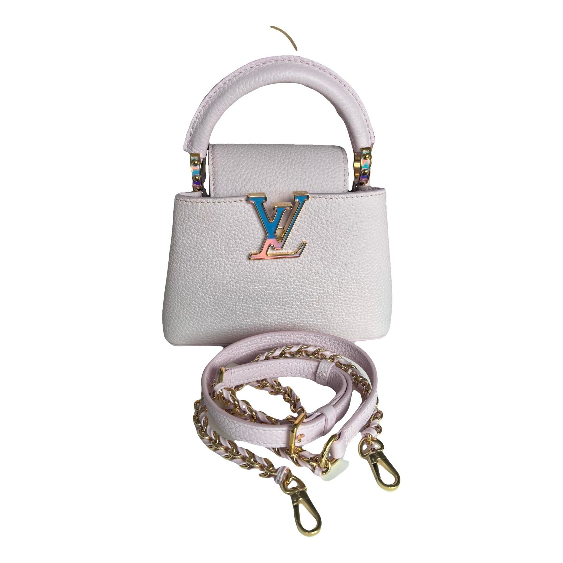Capucines leather handbag