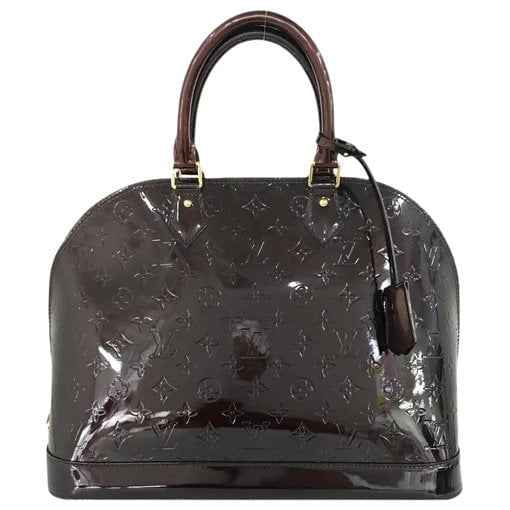 Alma patent leather handbag