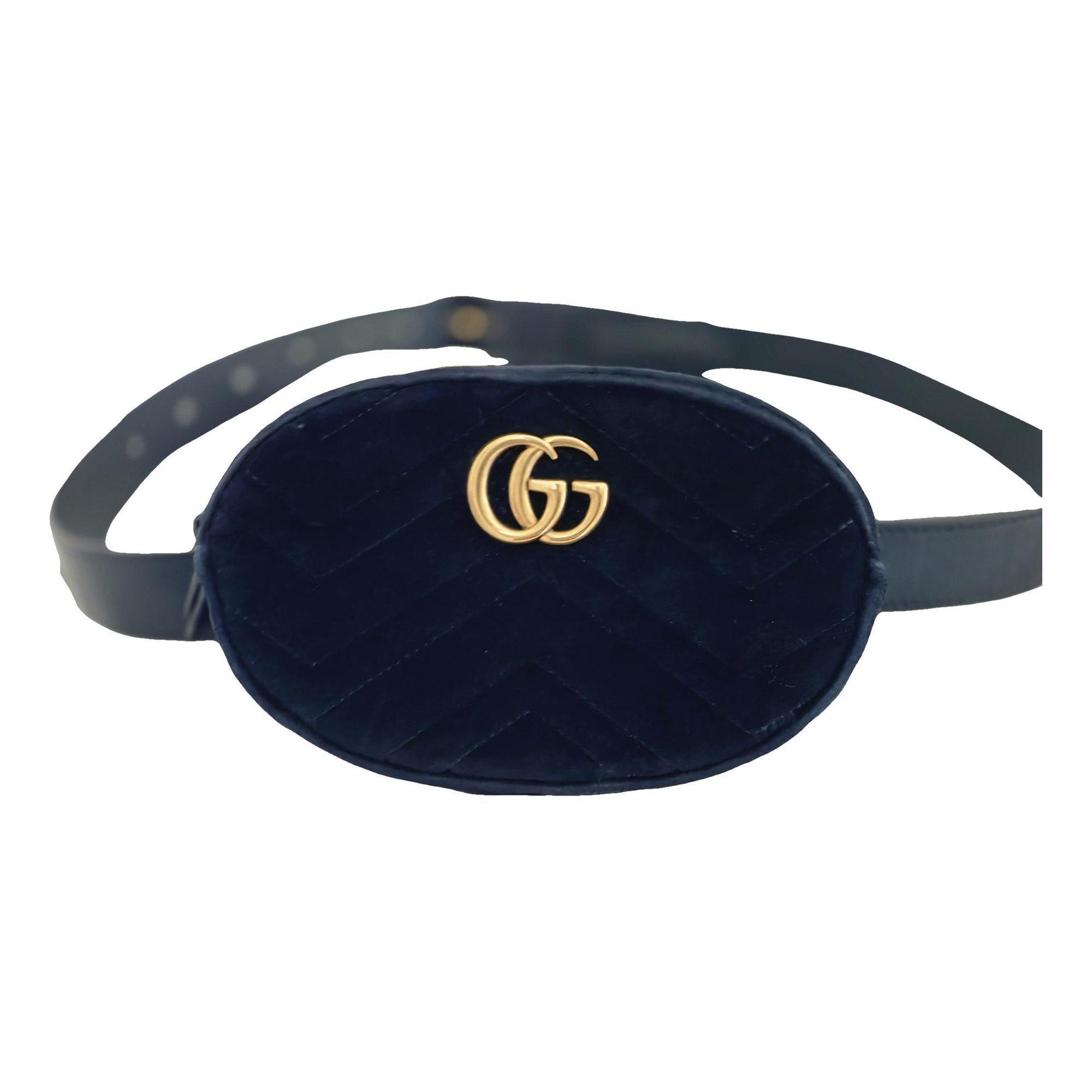 Marmont velvet clutch bag