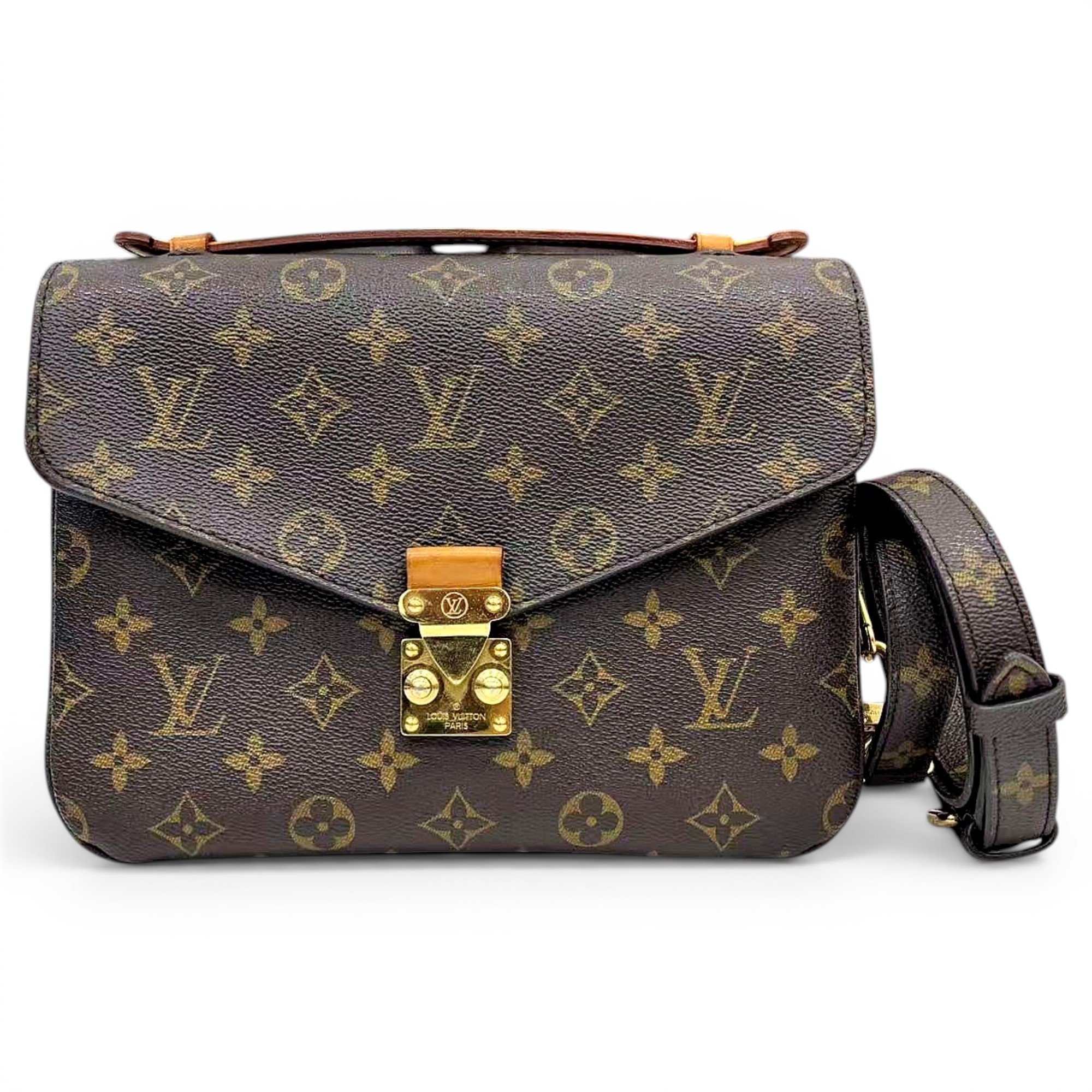 Metis leather handbag