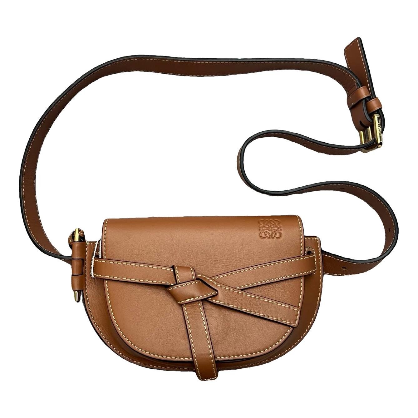 Gate leather crossbody bag