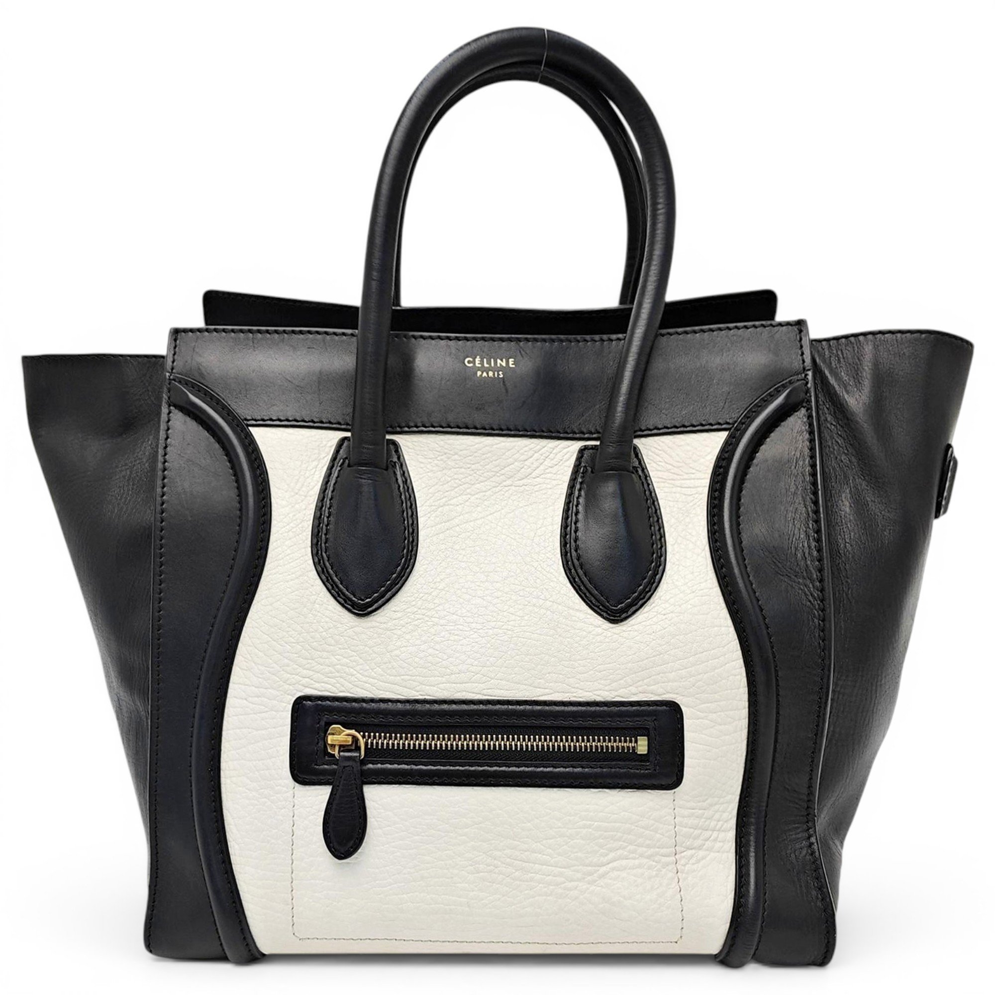 Celine Luggage leather tote