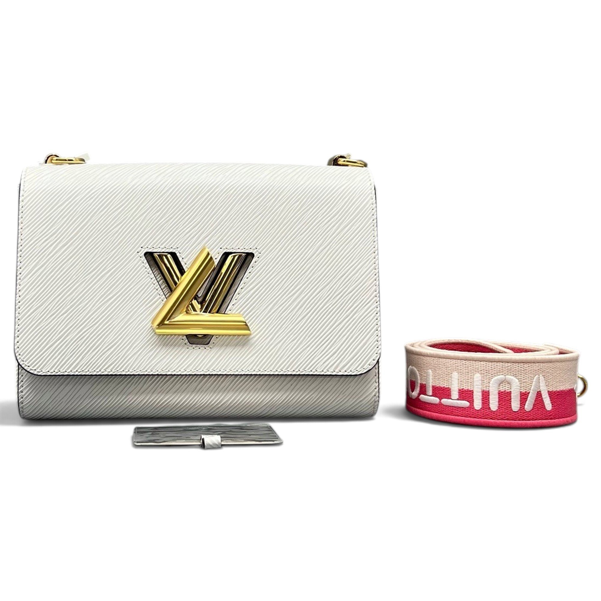 Twist leather handbag