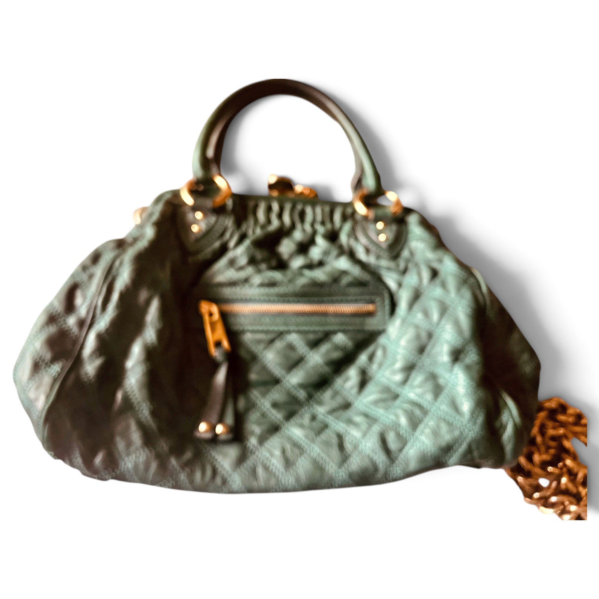 Stam leather satchel
