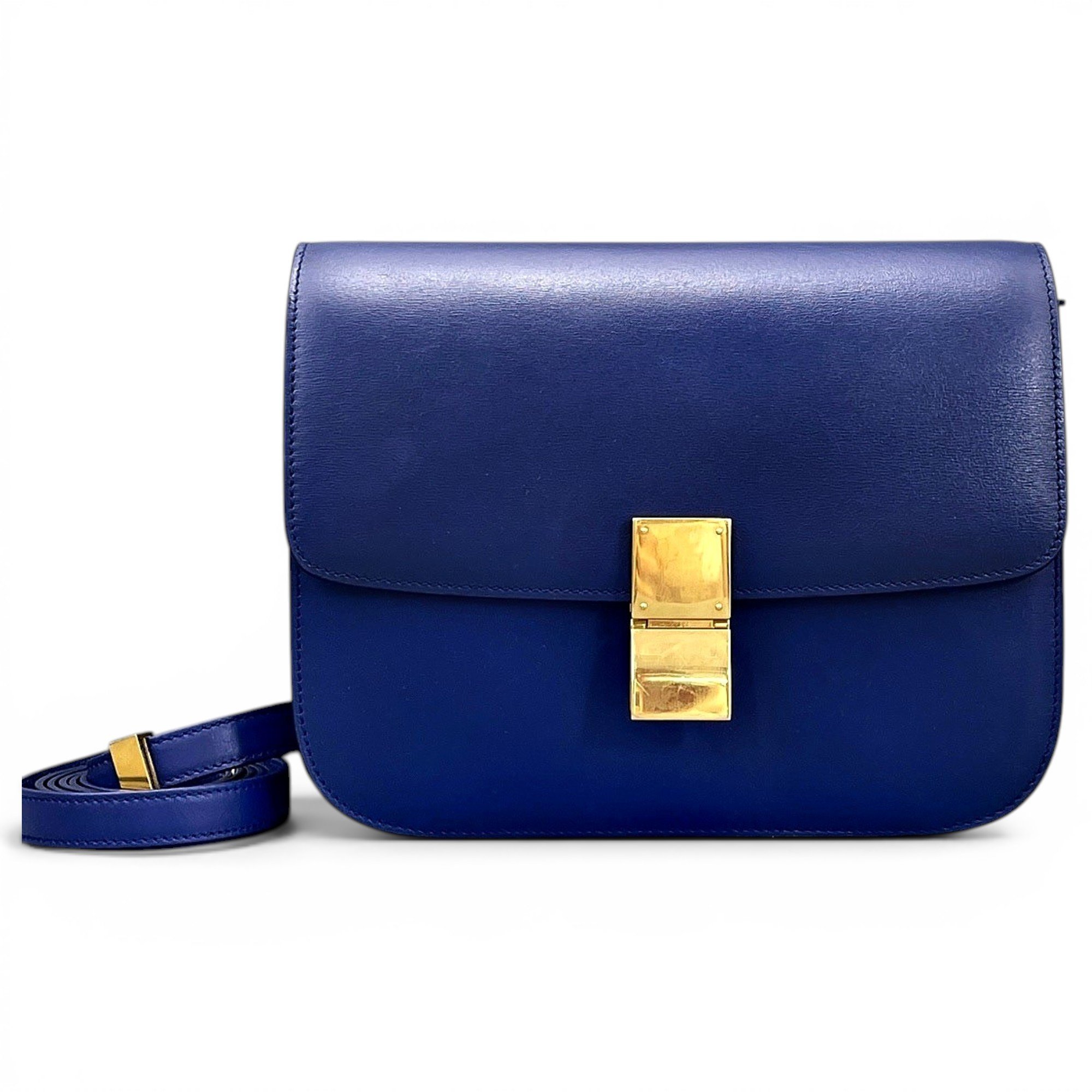 Classic leather handbag