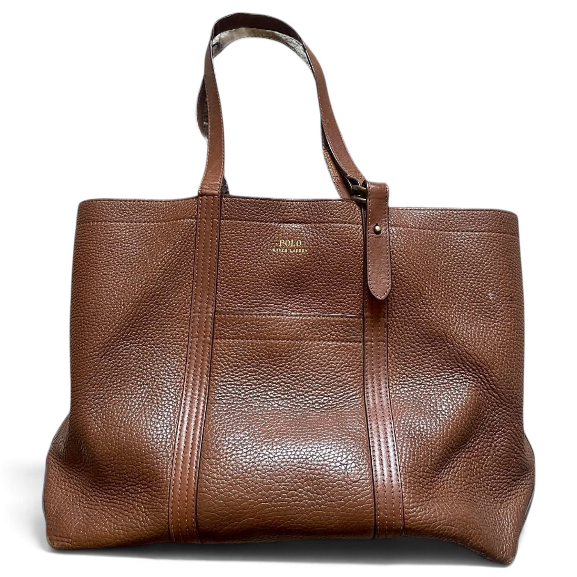 Leather tote