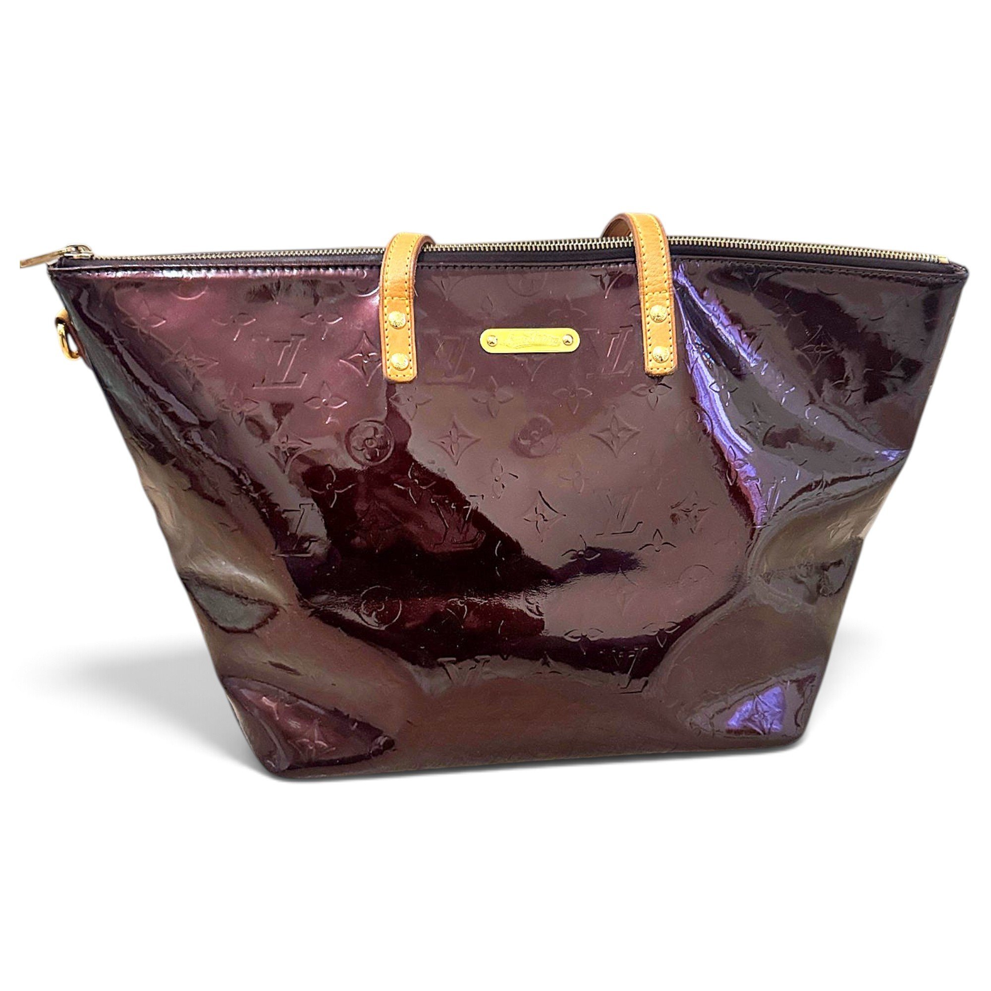 Bellevue patent leather tote