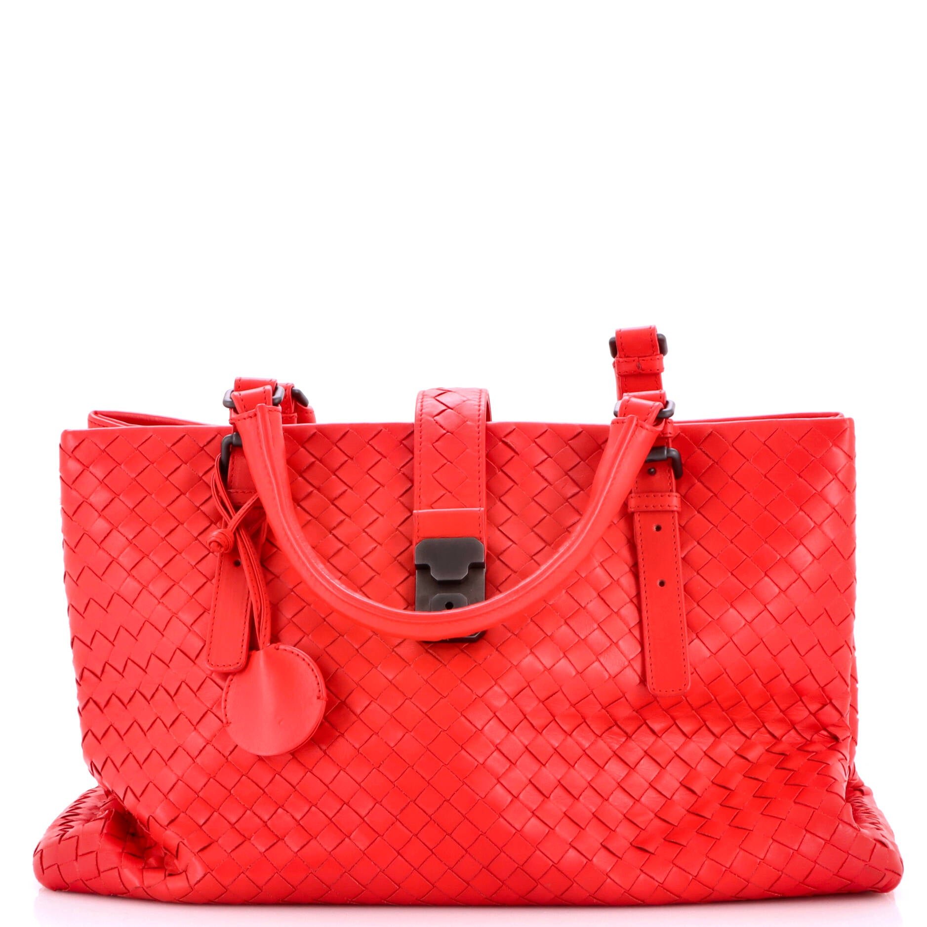 Roma Bag Intrecciato Nappa Medium