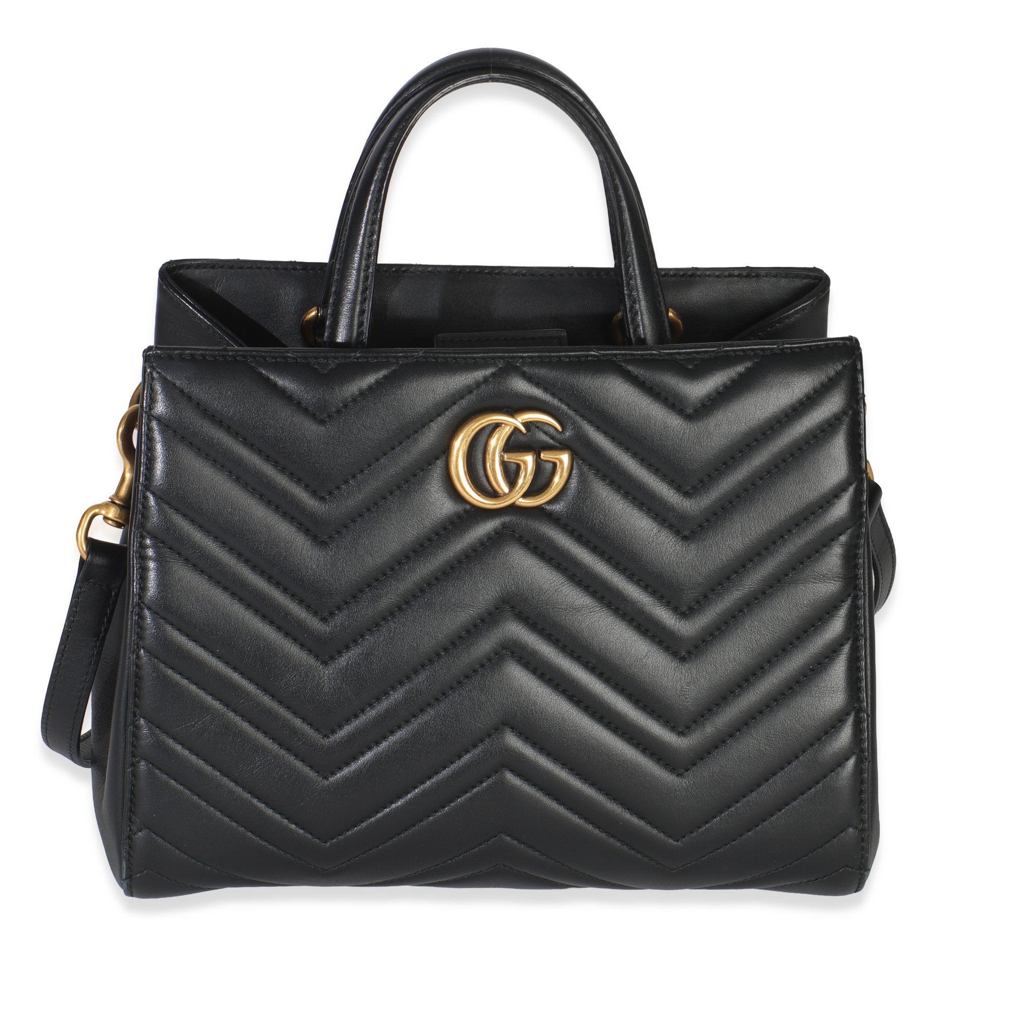 Leather tote
