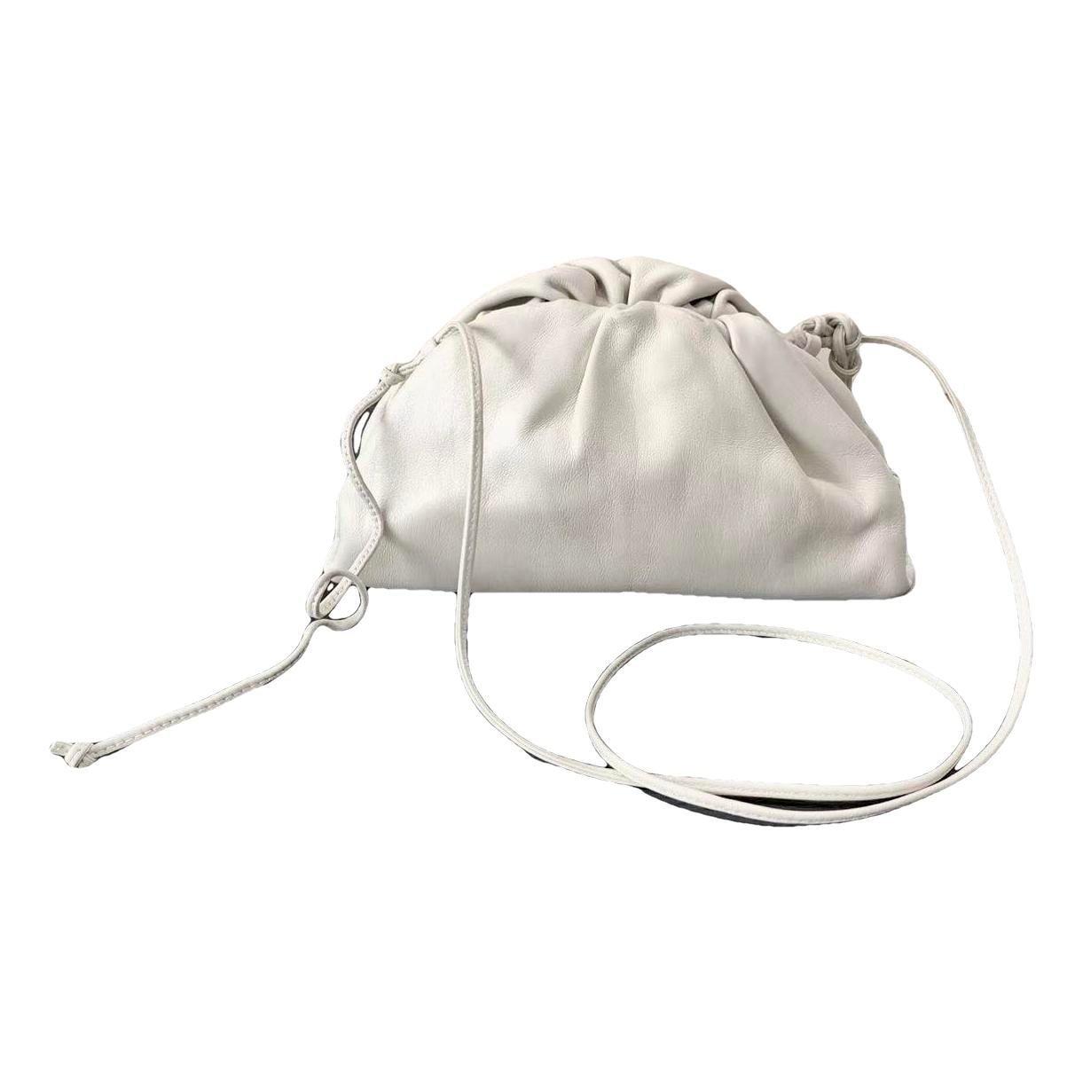 Pouch leather handbag