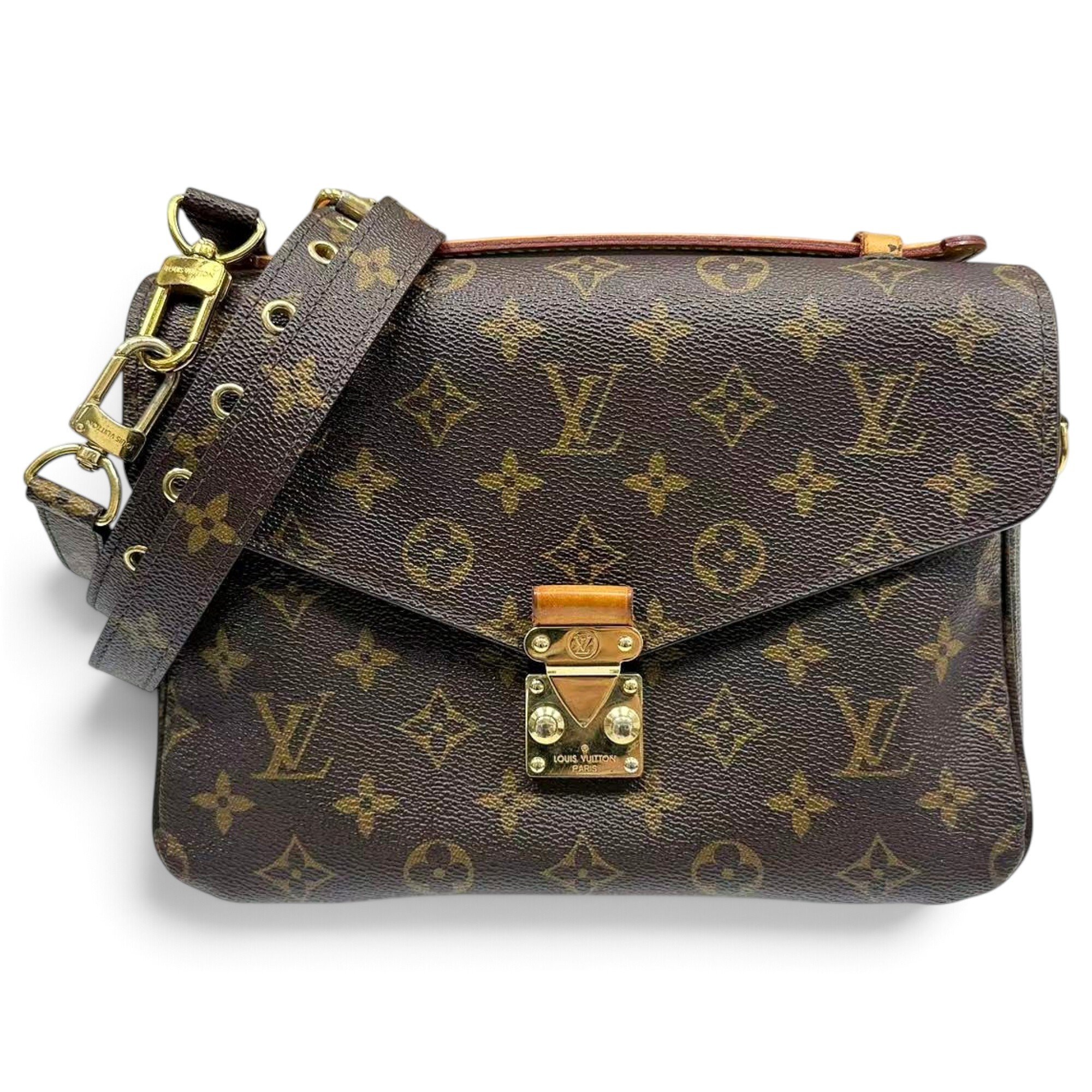 Metis leather crossbody bag