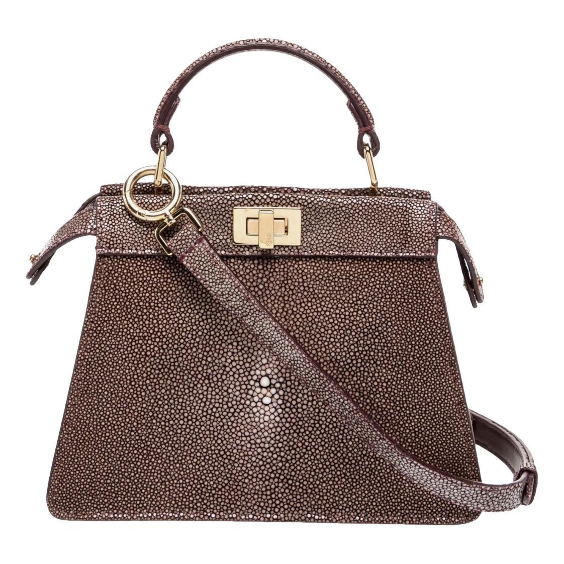 Peekaboo IseeU exotic leathers handbag
