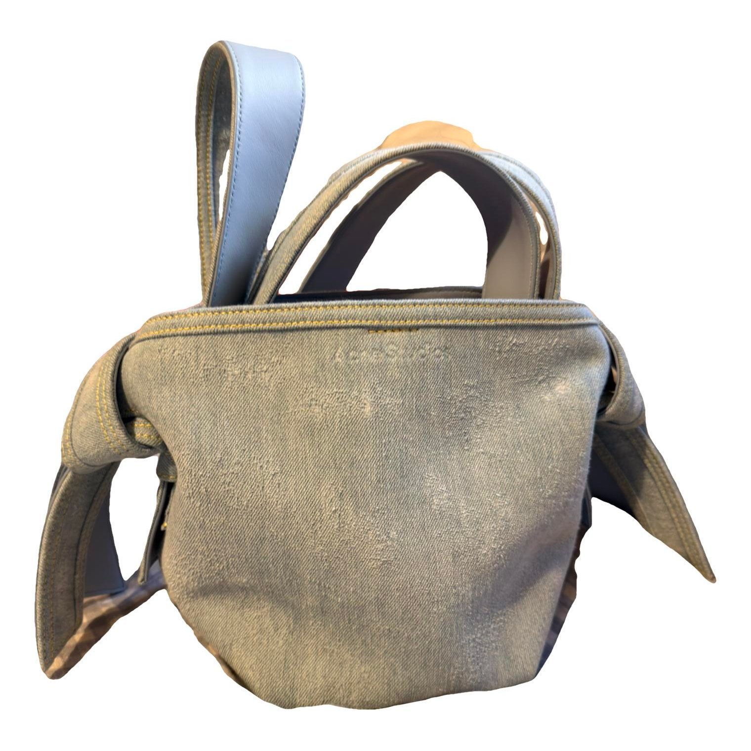 Musubi leather crossbody bag