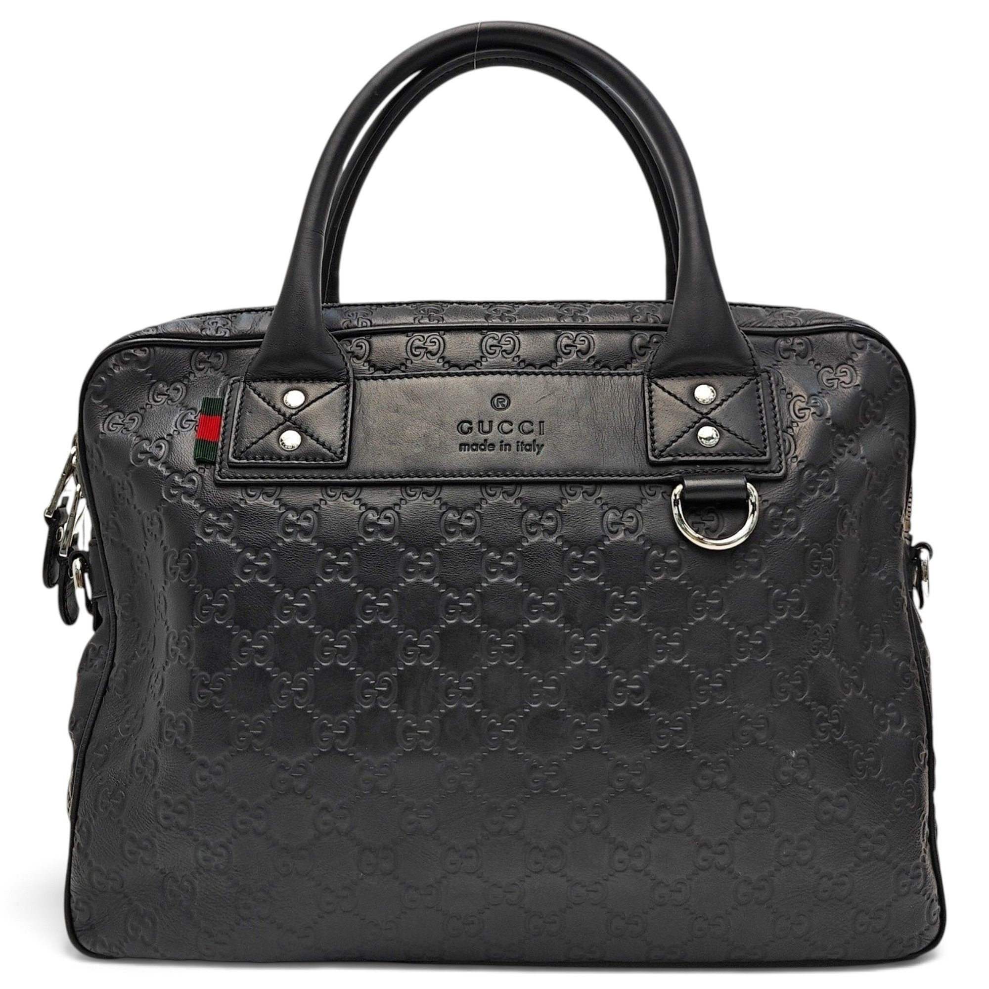 Leather handbag