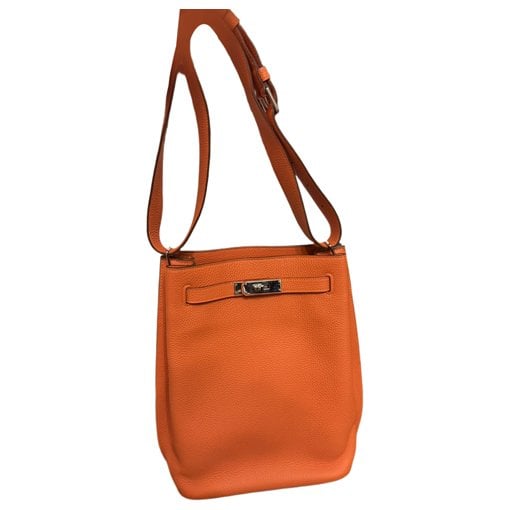 So Kelly leather handbag