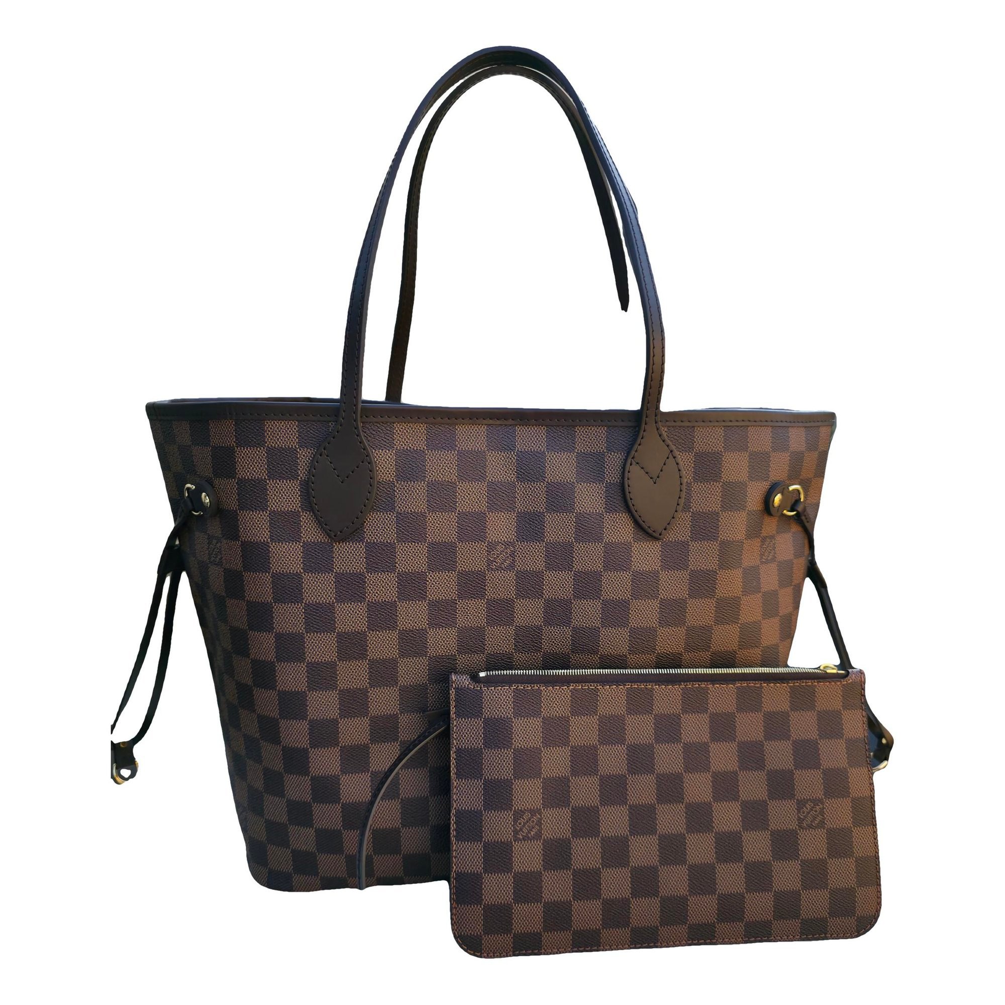 Neverfull leather tote