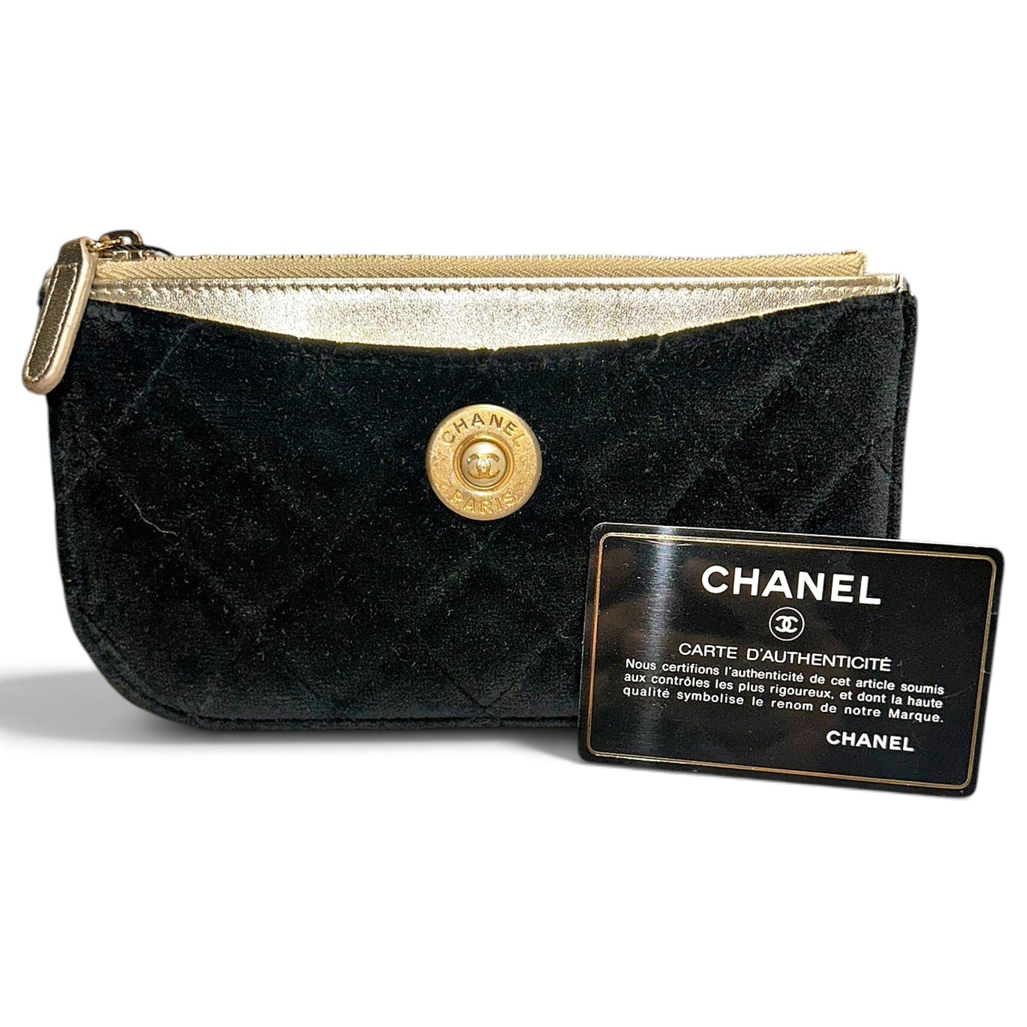 Velvet handbag