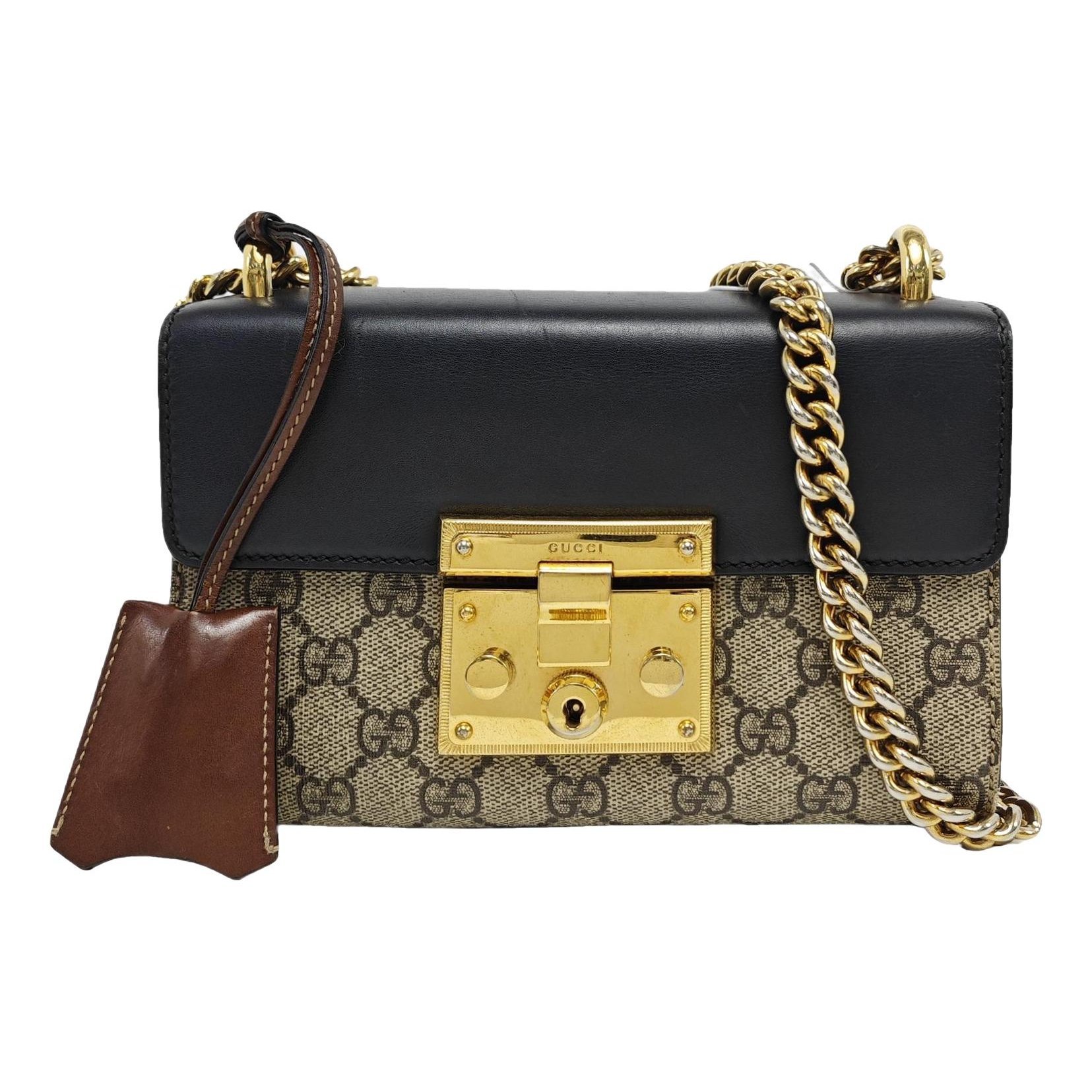 Padlock cloth handbag
