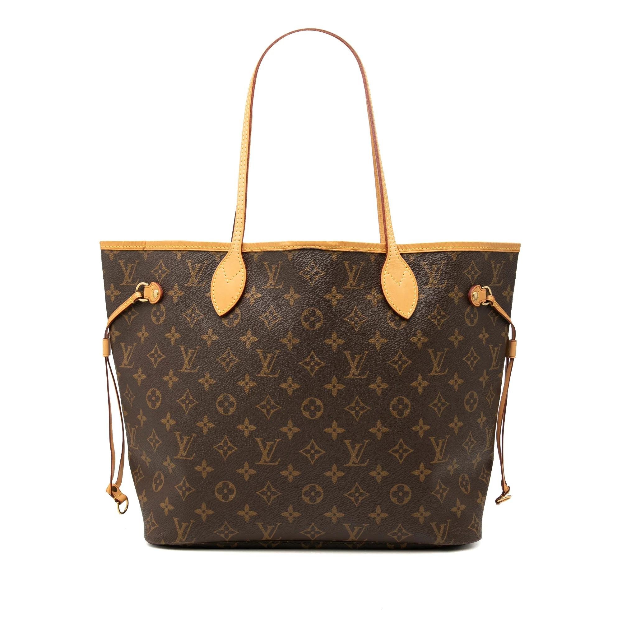 Neverfull leather tote