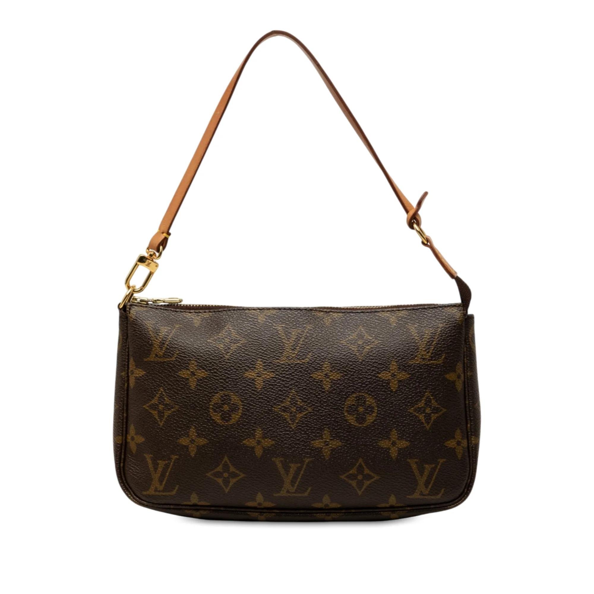 Louis Vuitton Pochette Accessoire leather handbag