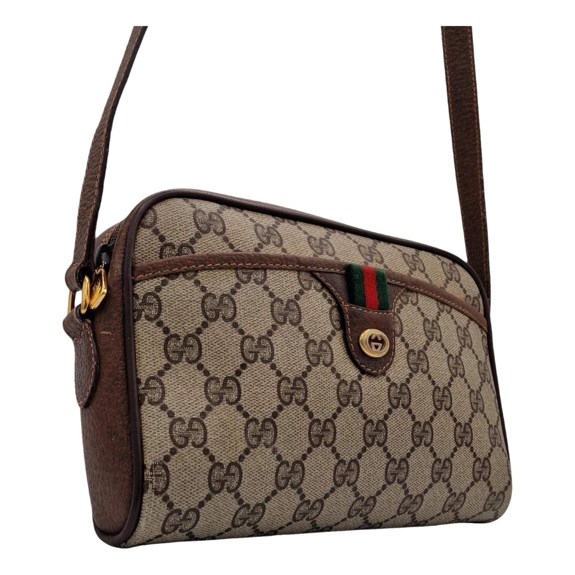 Ophidia cloth crossbody bag