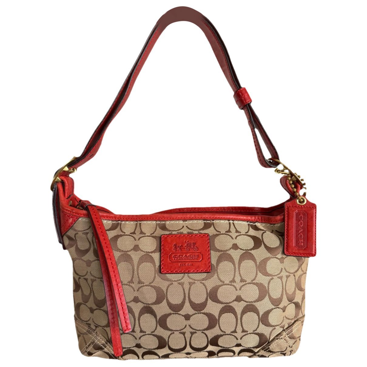 Signature Sufflette leather handbag